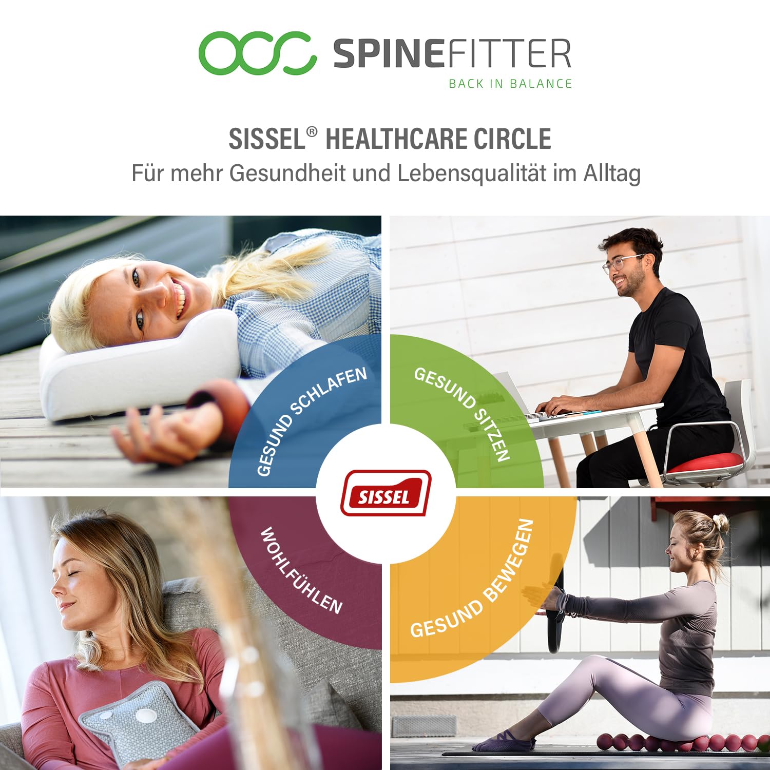 SPINEFITTER by SISSEL® Trigger Tool | Punktueller Druckaufbau | Effektive Schmerzlinderung & Lösen von Verspannungen | Robustes Material | Ideal für Rückengesundheit & Fitness | Leicht & Mobil