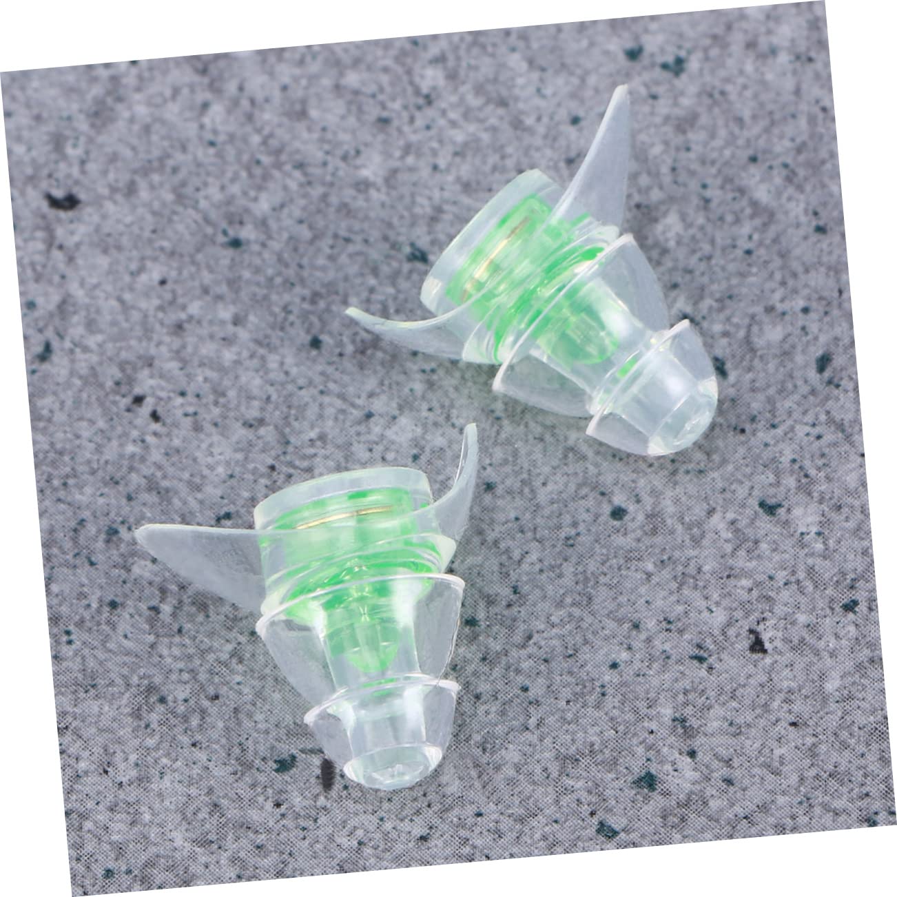 2piezas Tapones De Oído De Reducción De Para Dormir y Con Botella De Aislantes Para Ronquidos y Diseño Ergonómico y Verde Negro