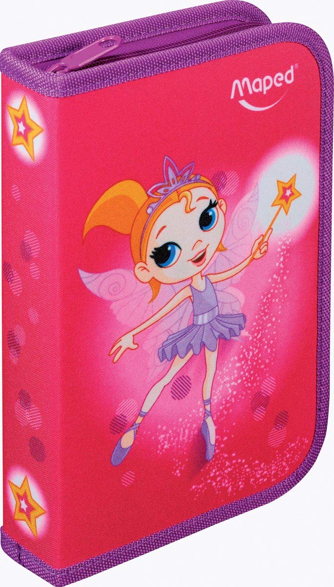 Maped Fairy Pencil Case Filled with Accessories