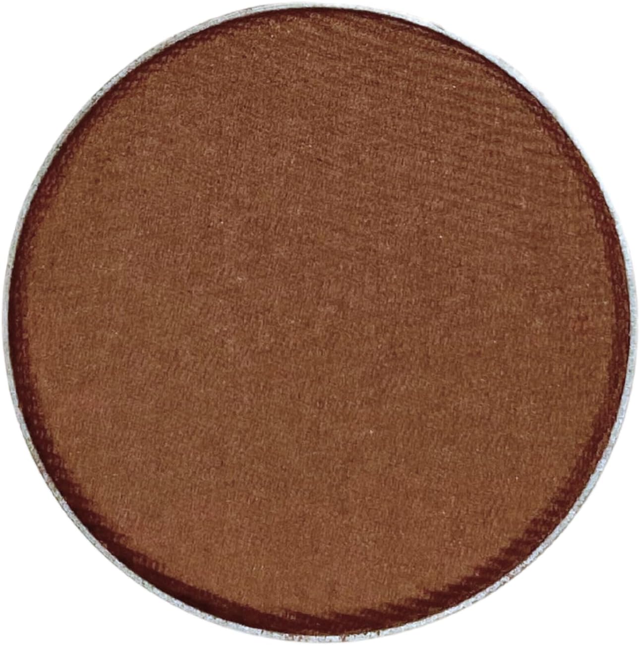 Pressed Powder Eye Shadow Single Refill, Cairo, Medium Plum Brown Shimmer, Long-Wearing, Creaseproof Mineral Color With Botanicals, 1.2g