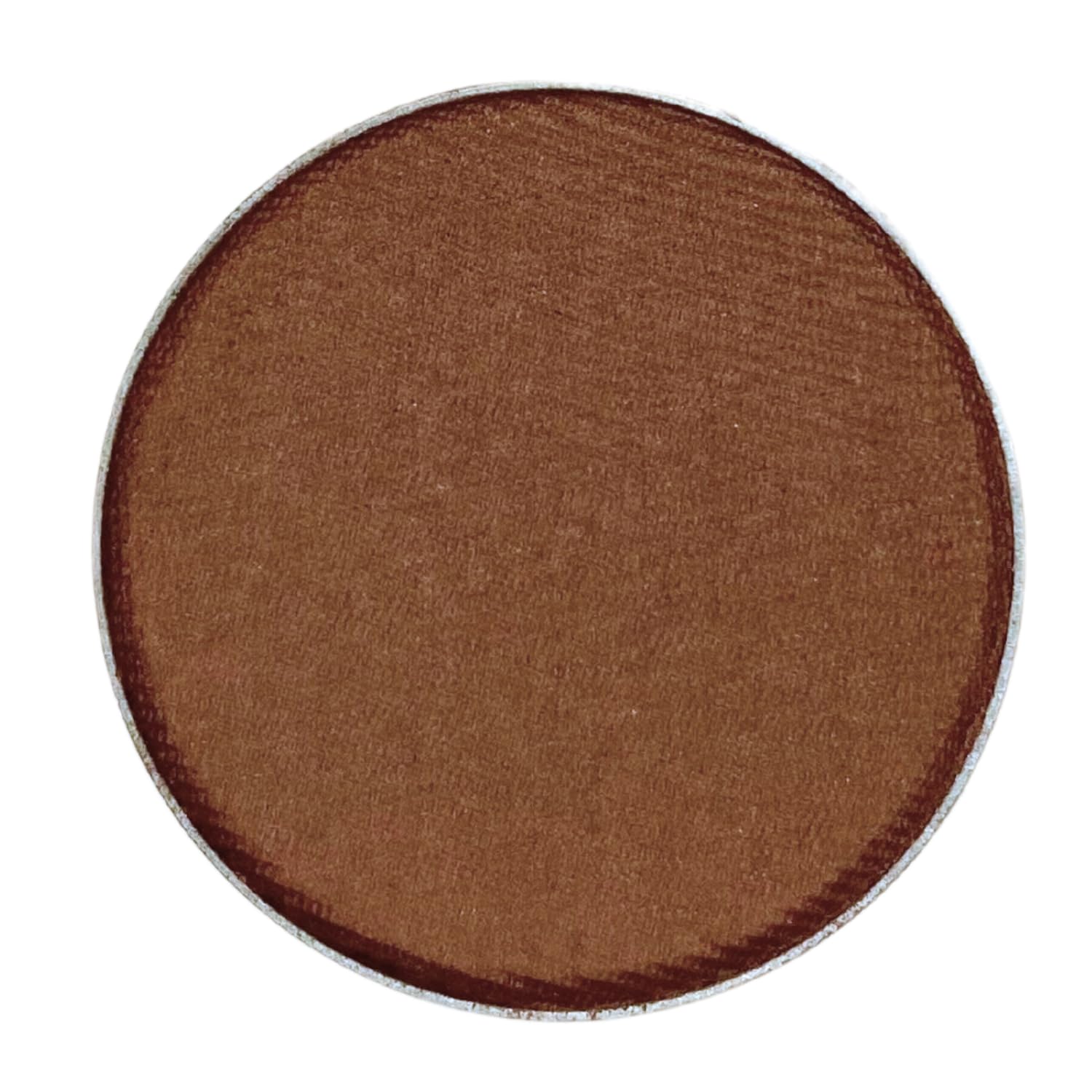 Honeybee Gardens Pressed Powder Eye Shadow Single Refill, Cairo, Medium Plum Brown Shimmer, Long-Wearing, Creaseproof Mineral Color With Botanicals, 1.2g