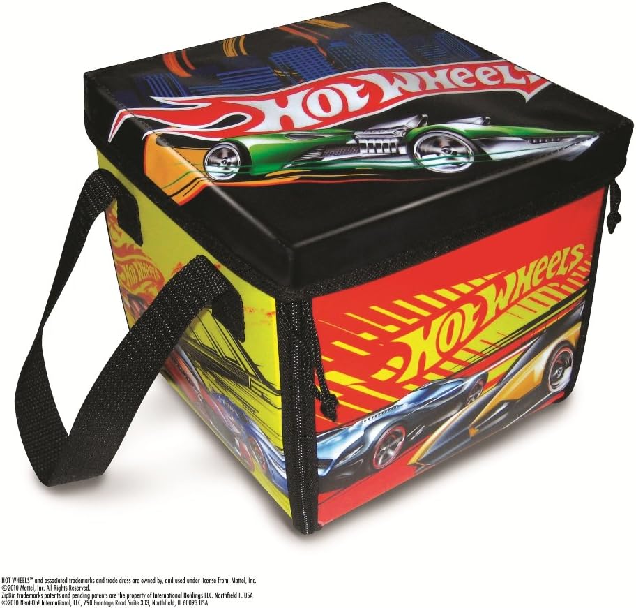 Neat-Oh! Hot Wheels ZipBin Ramp It Up! 100 Car Tote w/ 1 Car
