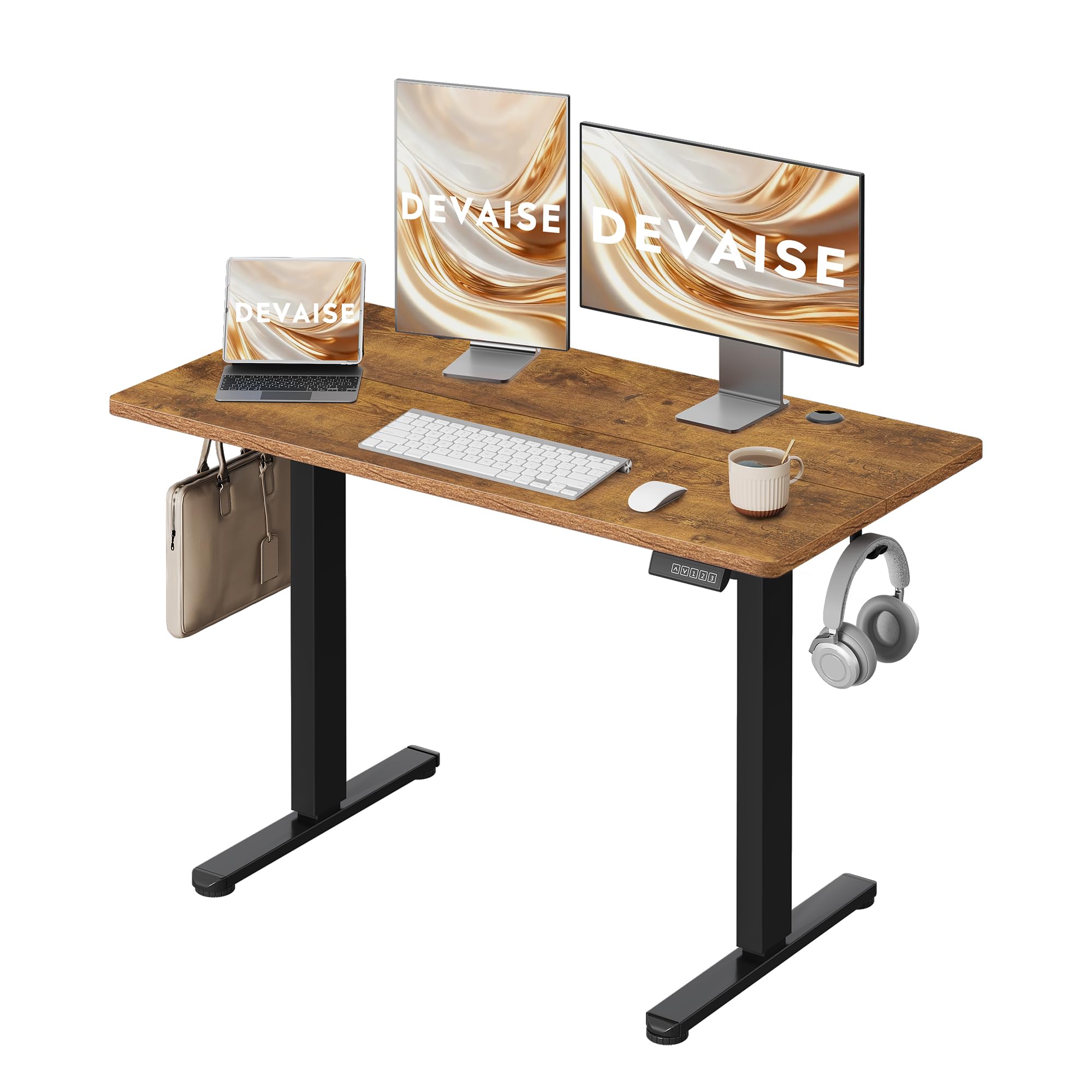 Oferta: DEVAISE Escritorio Elevable Eléctrico,Mesa Regulable Rltu...