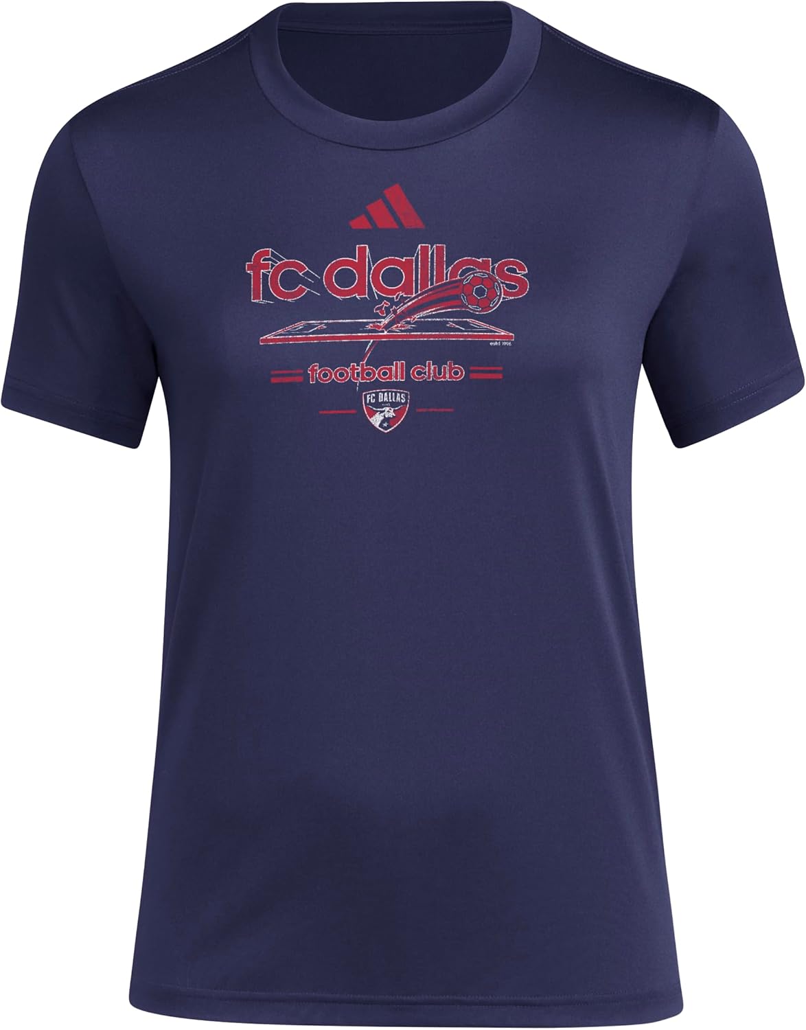 Adidas Mens Orlando City Sc Vintage World Pre-Game Short Sleeve T-Shirt