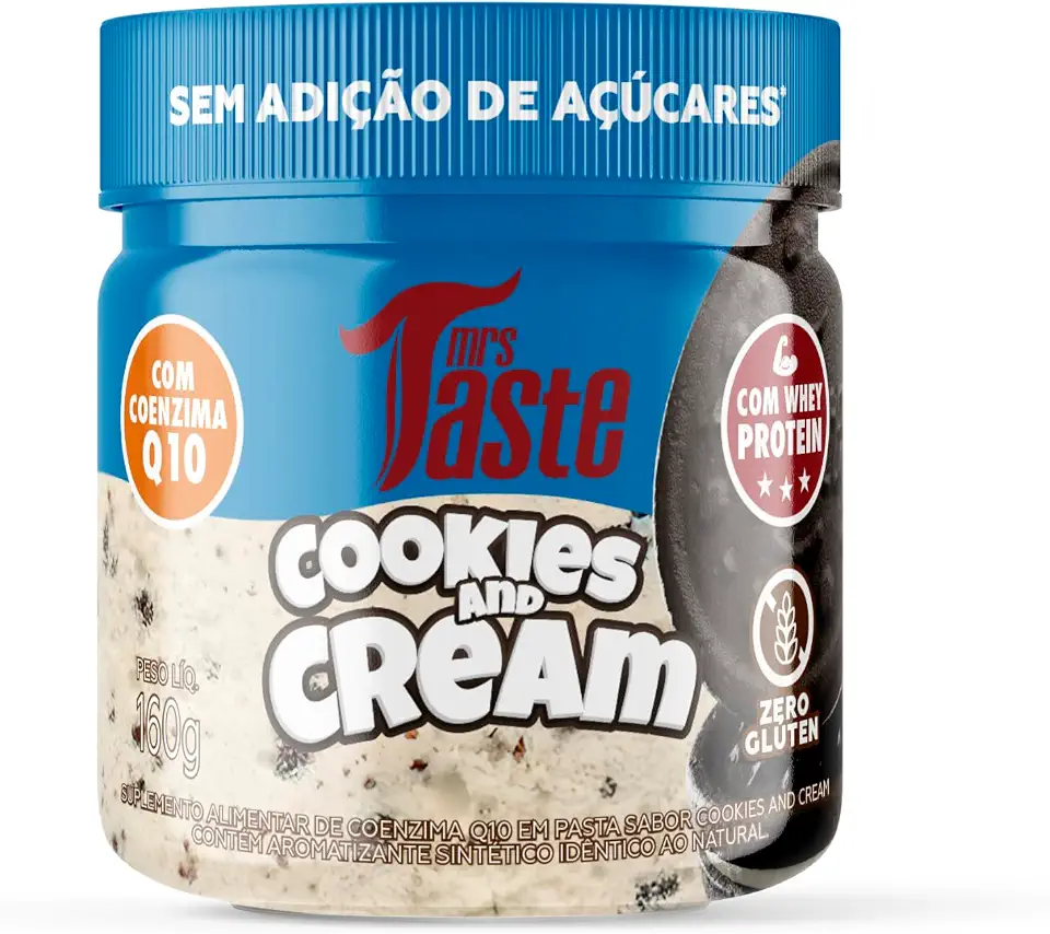 Creme Cookies and Cream com CoQ10 160g Mrs Taste