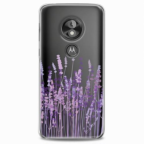 Miniatura 7 de Cavka Funda de TPU compatible con Motorola G9 G8 Plus G7 E20 P40 Z4 Edge 20 G22 Stylus Niñas Silicona Flexible Púrpura Mujeres Transparente Suave