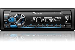 SPH-10BT Single DIN In-Dash Stereo Pioneer with Bluetooth, USB, AUX and Spotify