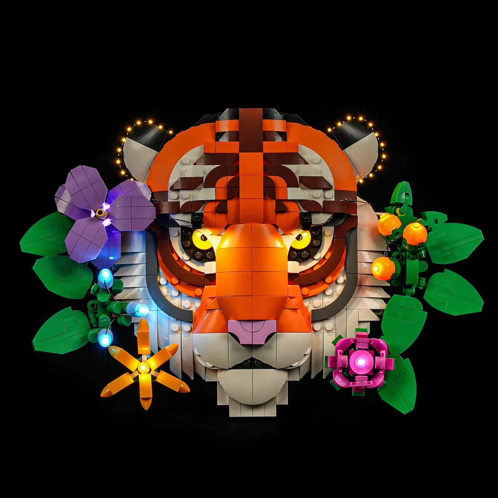 BRIKSMAX 2.0 Light Kit for Lego The Fauna Collection Tiger -Innovative Led Lighting Compatible with Lego Art 31217 - Not Included Lego Set