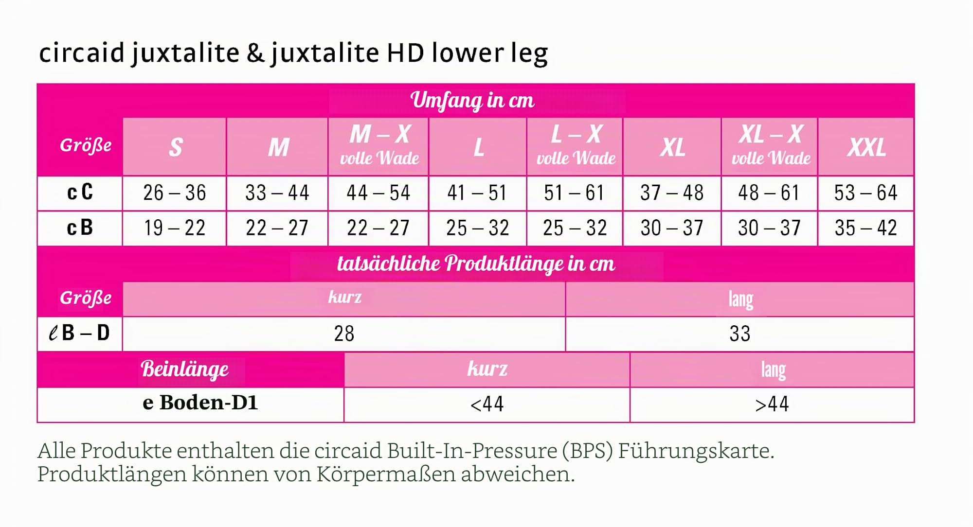 CircAid Juxtalite Unterschenkelsystem – einfach zu bedienendes, verstellbares Kompressionsniveau Kleidungsstück für Männer und Frauen, Beinzirkulation, kompatibel mit elastischen Strümpfen, Größe XL