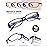 SOCTICK Reading Glasses Blue Light Blocking, 5-Pack Reading Glasses for Women with Comfort Spring Hinges, Anti UV/Glare Readers 2.75