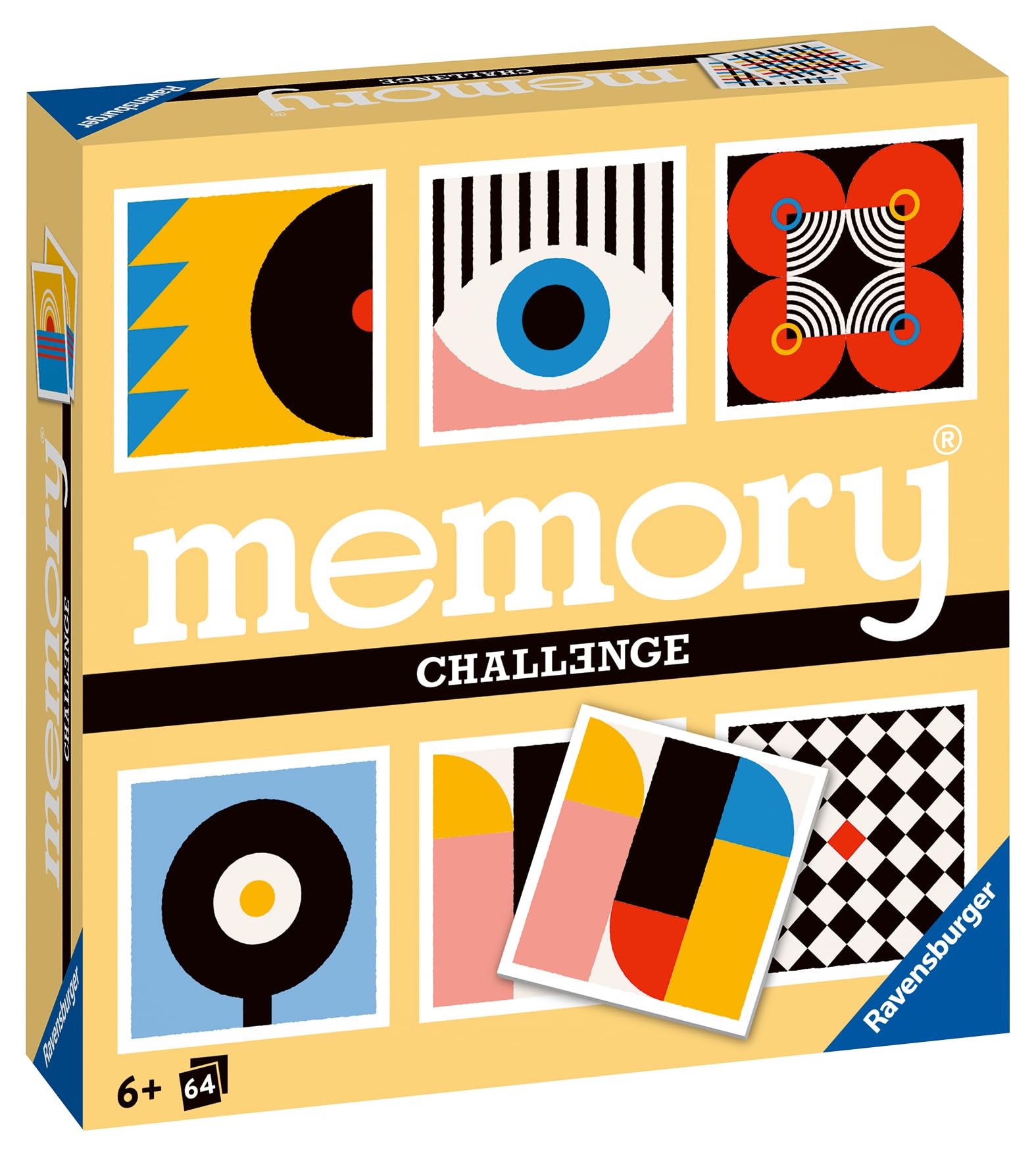 Jeu Memory Ravensburger - 72 Cartes (36 Paires) - Dès 4 Ans - 2 à 8 Joueurs - Jeu Classique Made In Germany
