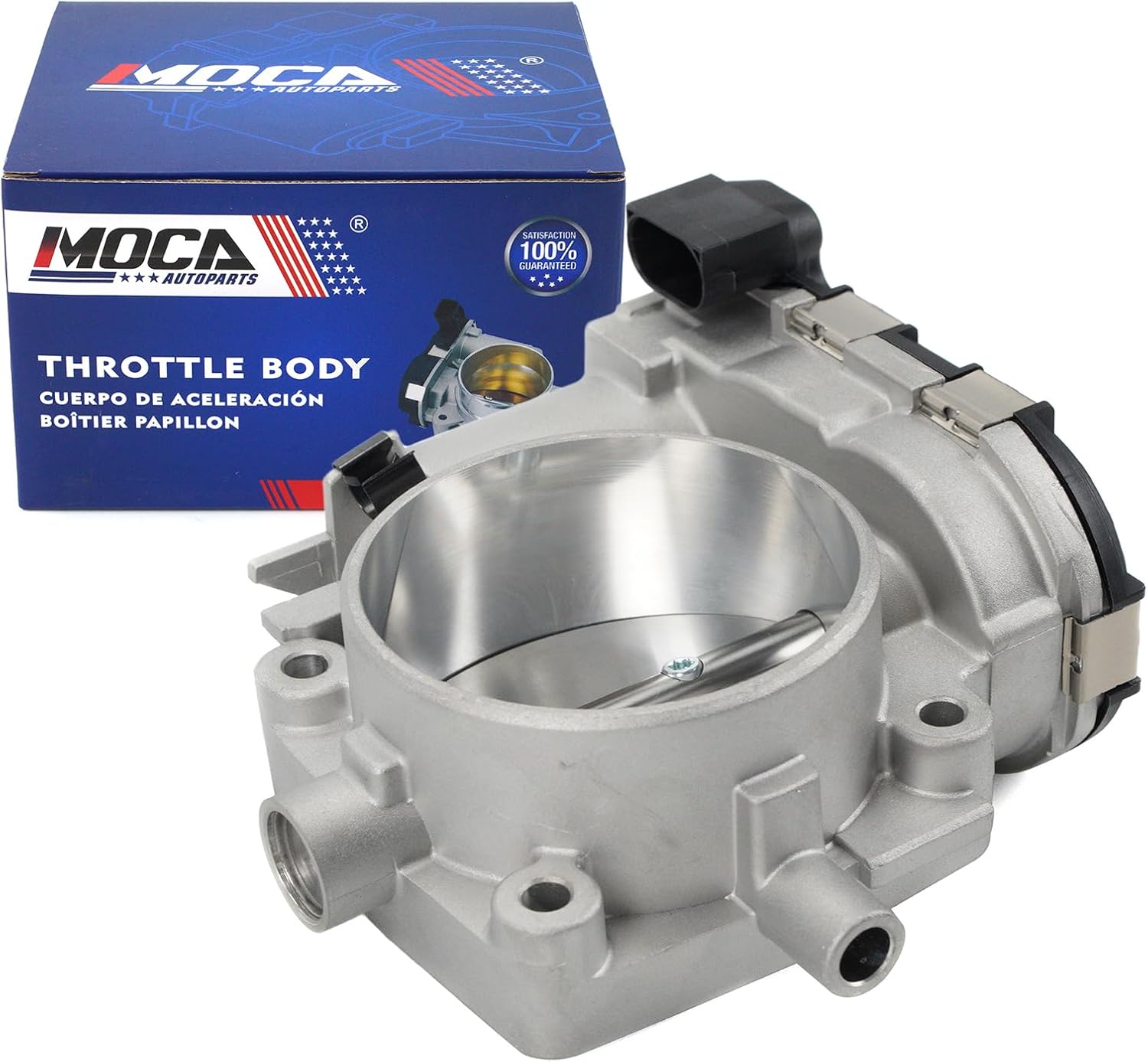 MOCA S20152 Throttle Body Fit 2008-2012 for Mercedes-Benz C300, 2006-2011 C350 & E350, 2002-2008 G500, 2006-2009 C230, 2006-2011 ML350 & R350, 2010-2013 S400, 2005-2008 SLK350, 2005-2011 SLK55 AMG