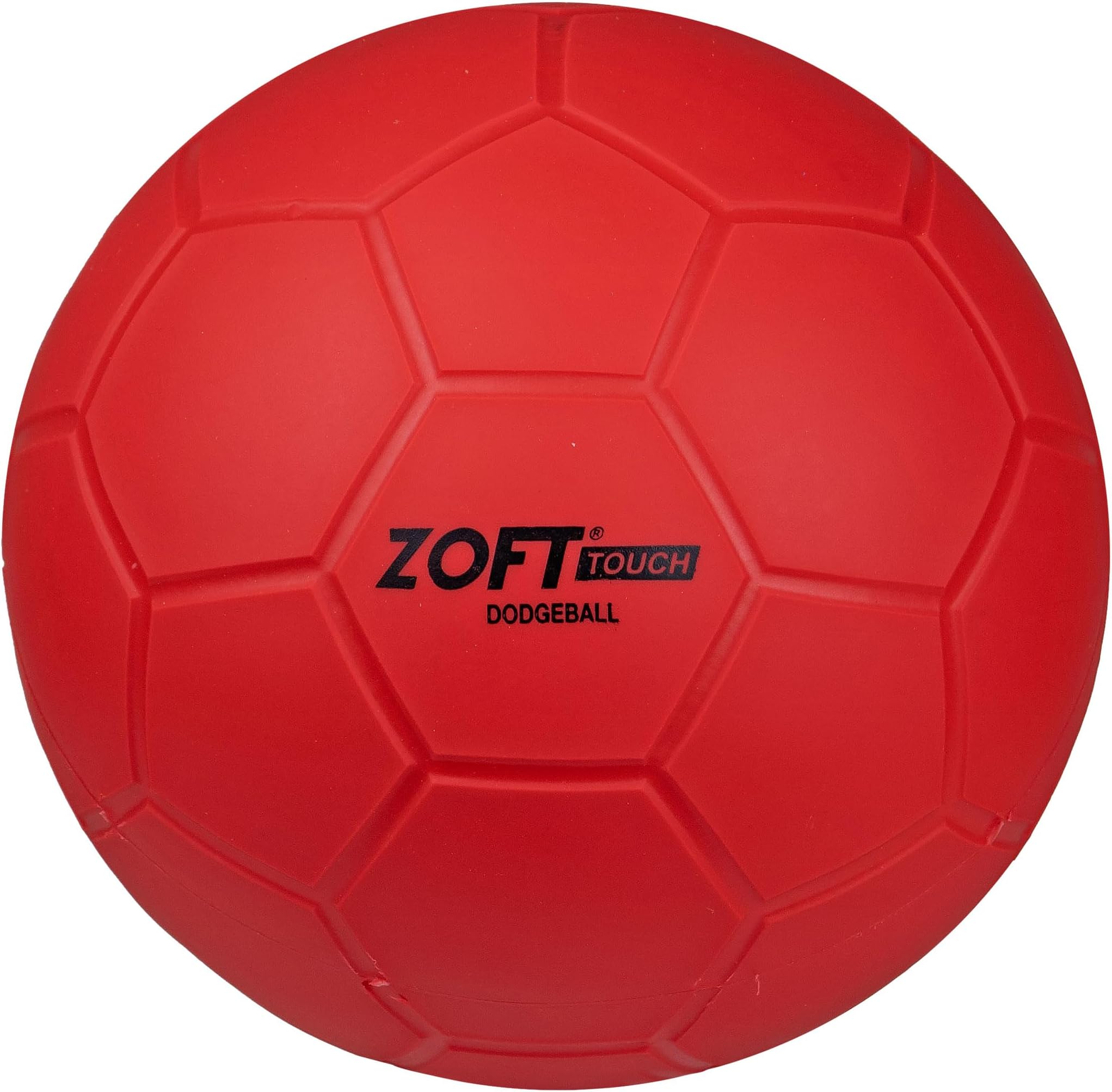 First-Play Zoft Touch Dodgeball , Red,Small, S