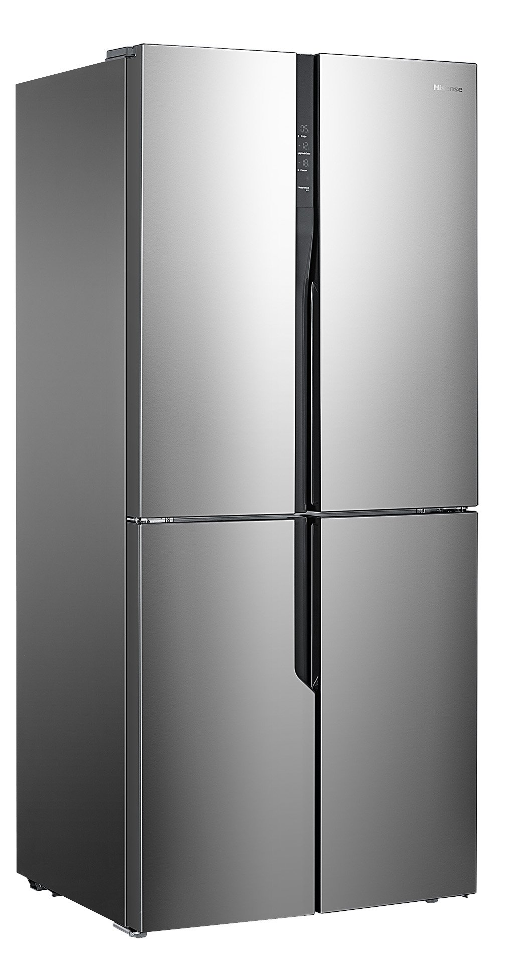 Hisense MKGNF 440 dans le réfrigérateur porte à droite et gauche-réfrigérateurs side-by-side (indépendant porte Acier Inoxydable americana 432 L L 456 SN-ST/T/N)