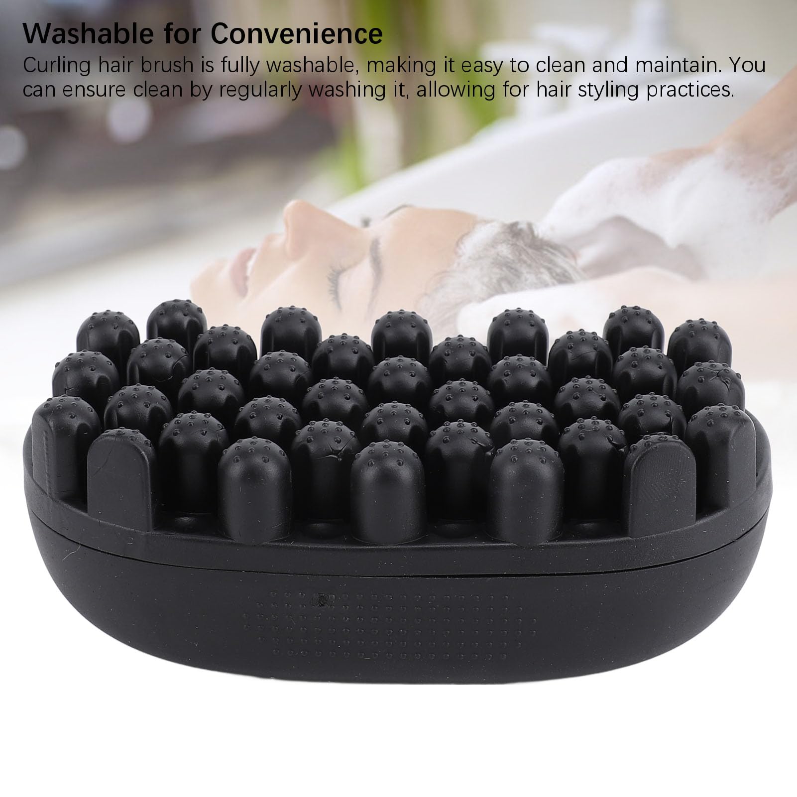 Hair Sponge Set for Men Women Rubber Curl Brush Twist Sponge for Afro Curls Washable Hair Wave Tool for Short Hair Hair Wave Tool for Home And Salon Use - Image 4