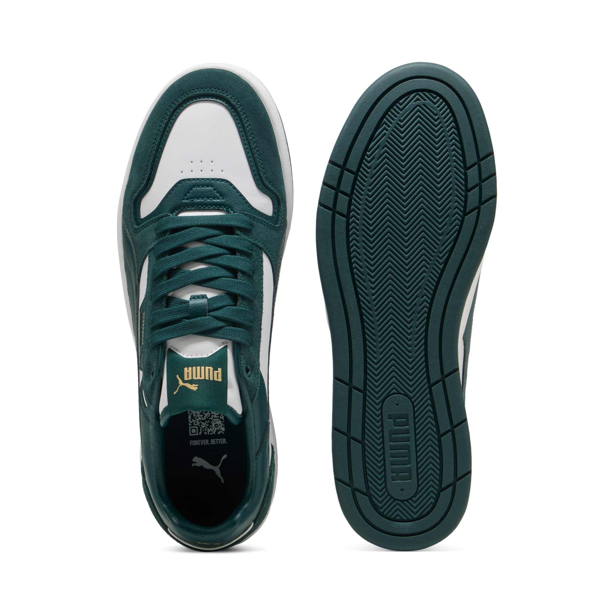 PUMA Erwachsene Court Classic Sneakers aus Wildleder