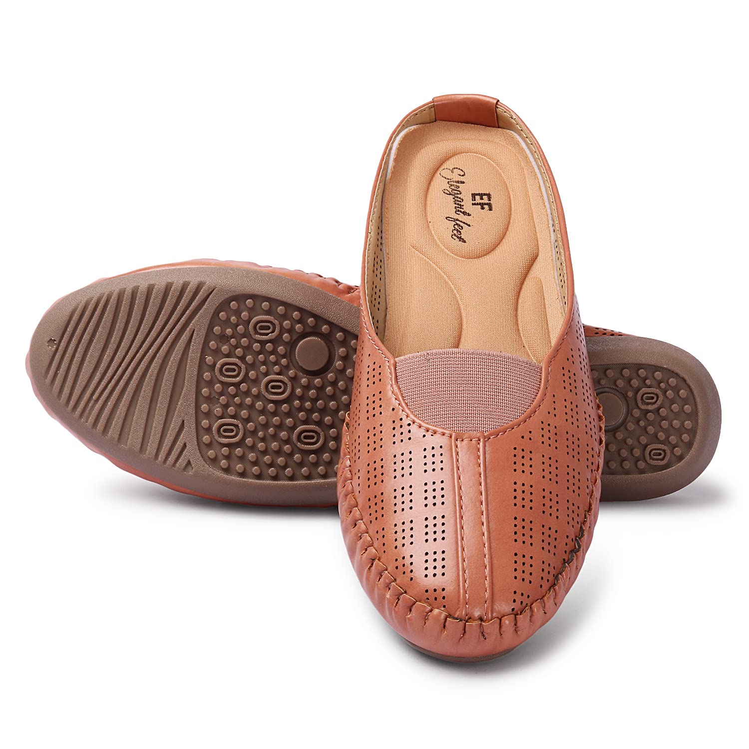Elegant feet Soft & Comfortable Peach Color Women Bellies (Ballet Flats) (B0BGC8TBCQ) Amazon Price History, Amazon Price Tracker
