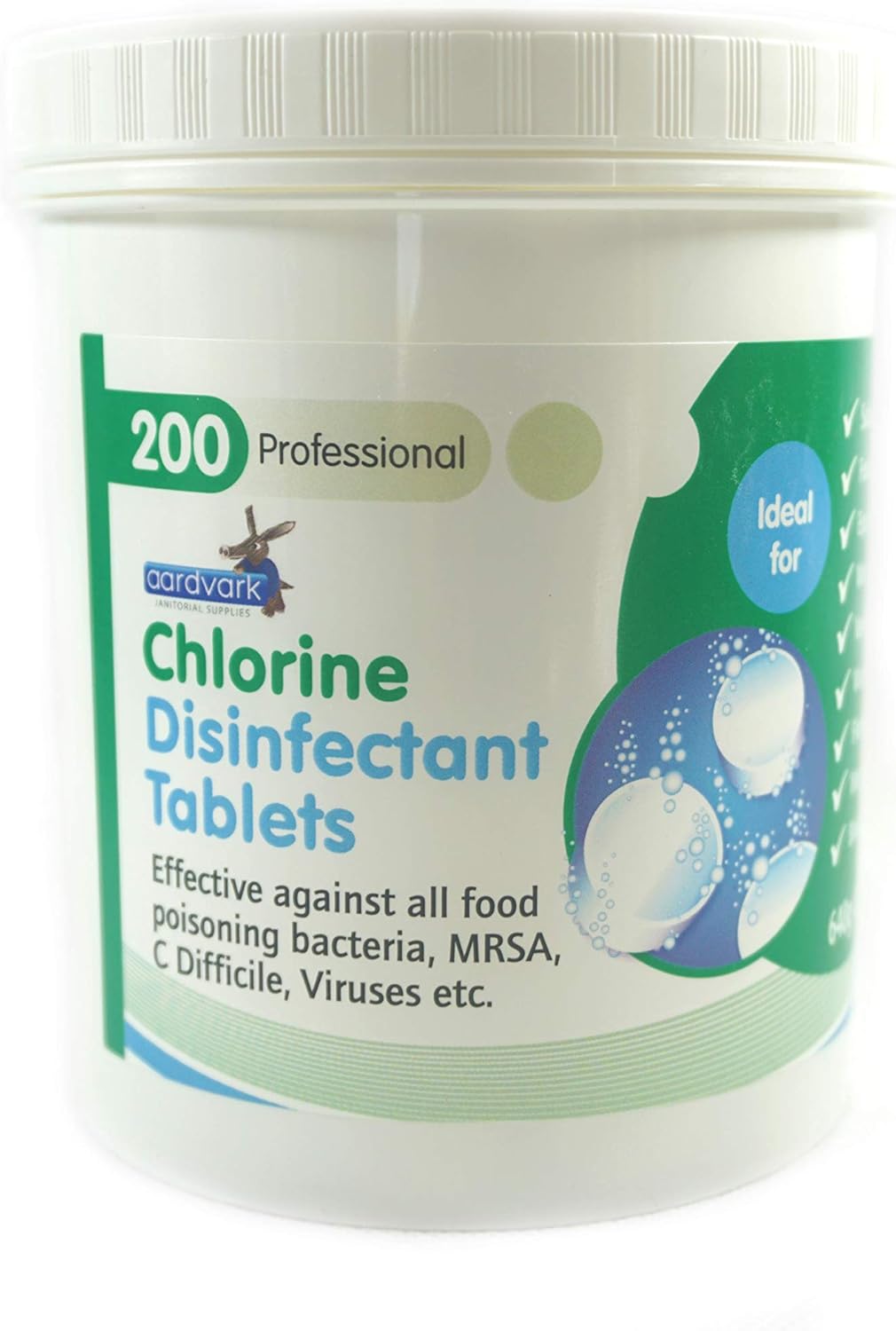 Aardvark Hot Tub Cleaner Pool Chlorine Disinfectant Tablets (600