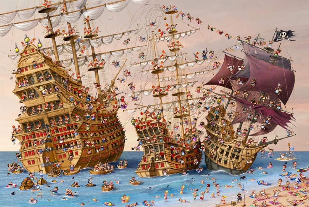 Pirate 6,000-Piece Adult Jigsaw Puzzles
