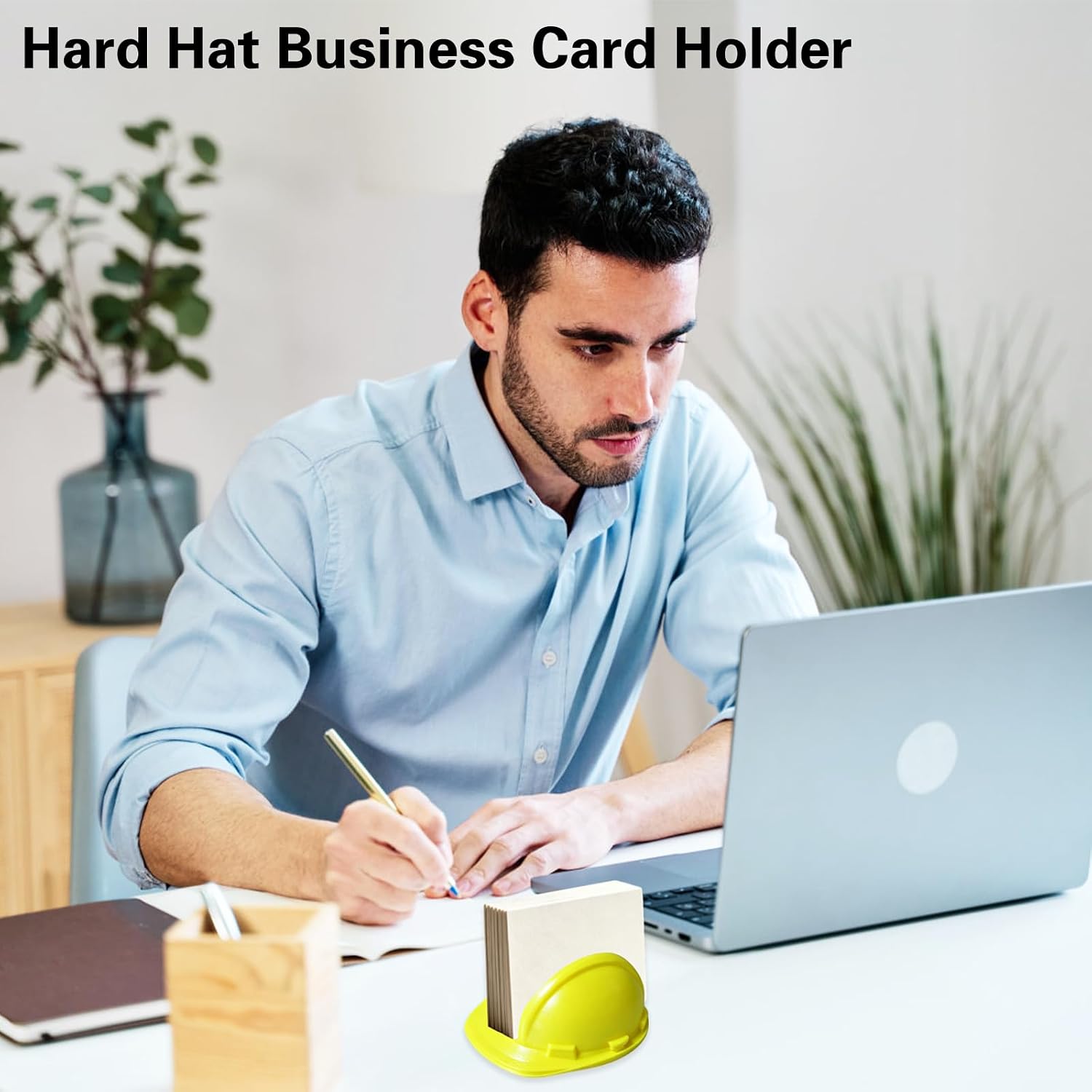 AGLOO Hard Hat Business Card Holder for Engineers Architects image 2