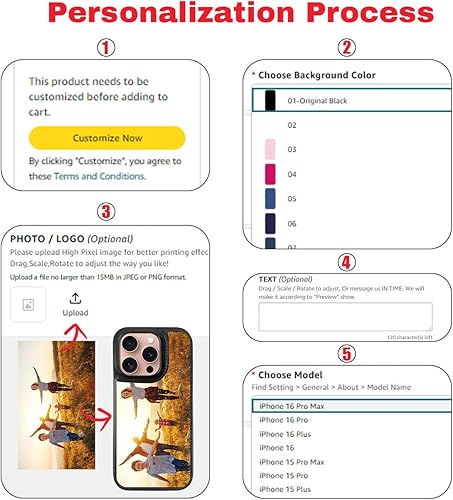 Miniatura 3 de Funda protectora de piel personalizada para iPhone 17 Air 16 15 14 13 12 11 Pro Max, Pro, Plus, Mini, XS XR X XS 8 7 SE, funda protectora de cuero