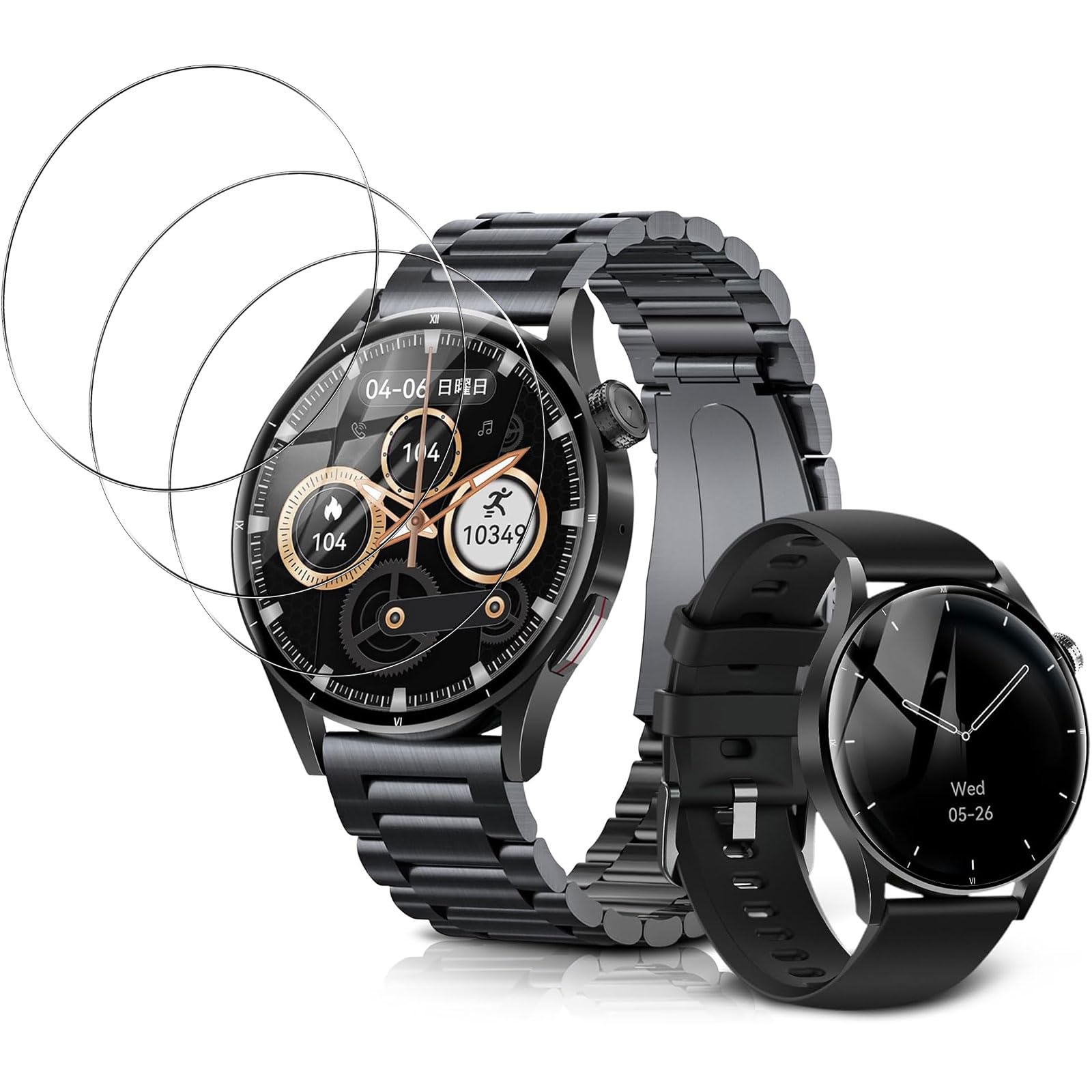 【3枚セット】For FOSMET QS40 保護フィルム 保護ガラス FOSM…