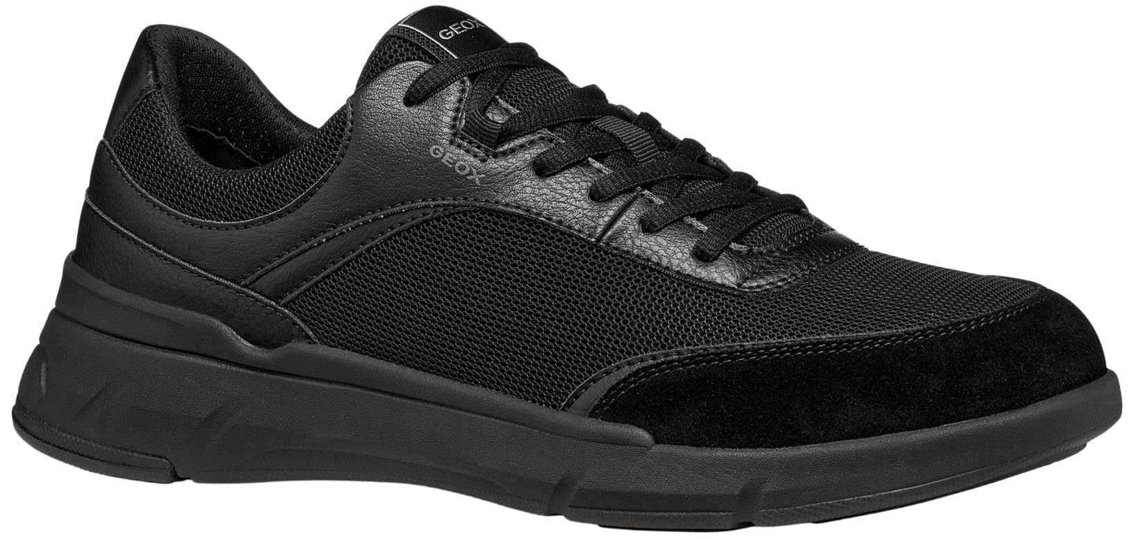 Geox Men U Vittour A Sneaker, Black, 9 UK