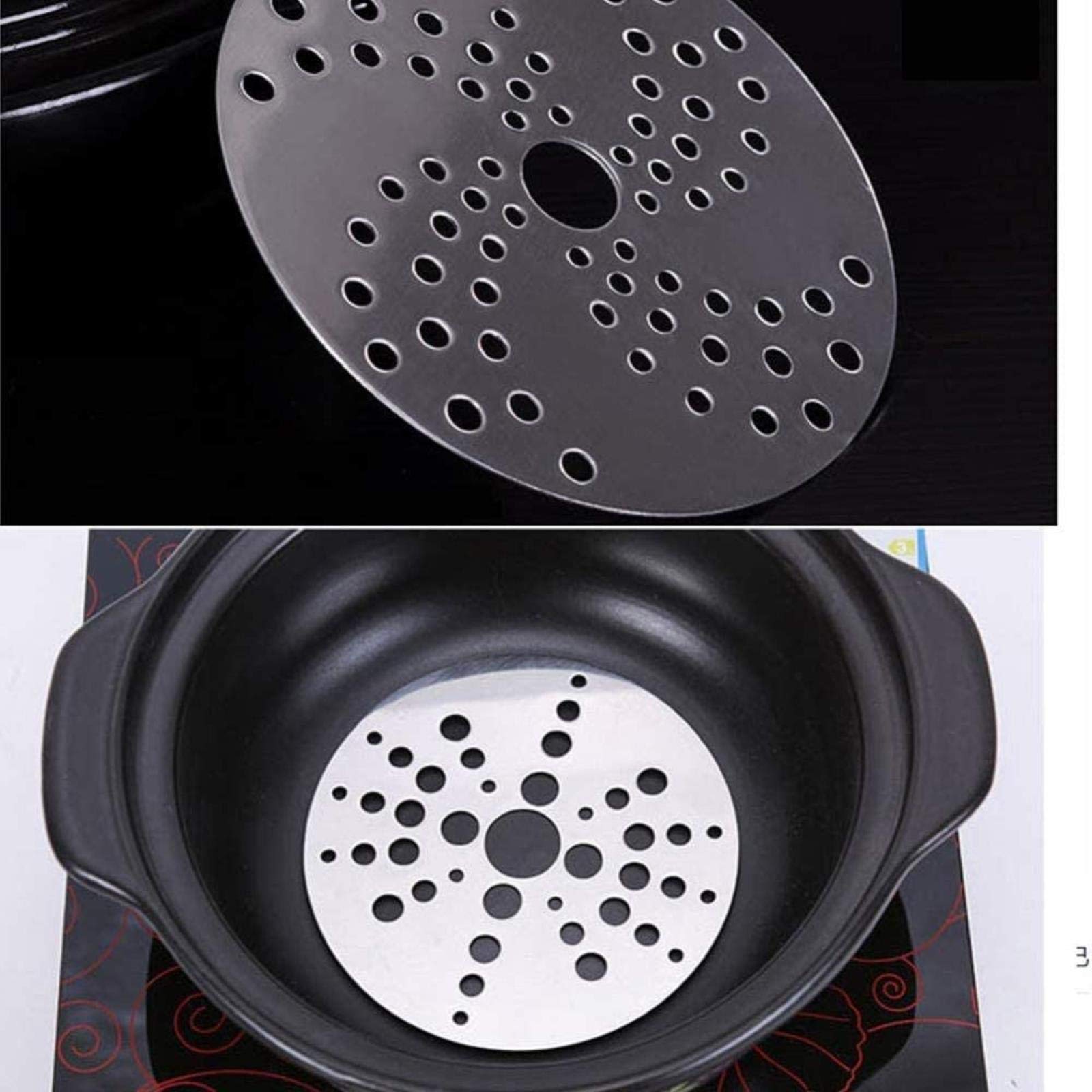 Olla de Barro, Olla de cerámica, Olla de Barro para cocinar - Resistente al frío y Robusta, Almacenamiento de energía, Capacidad de 5300 ml.,-Capacity 5300ML