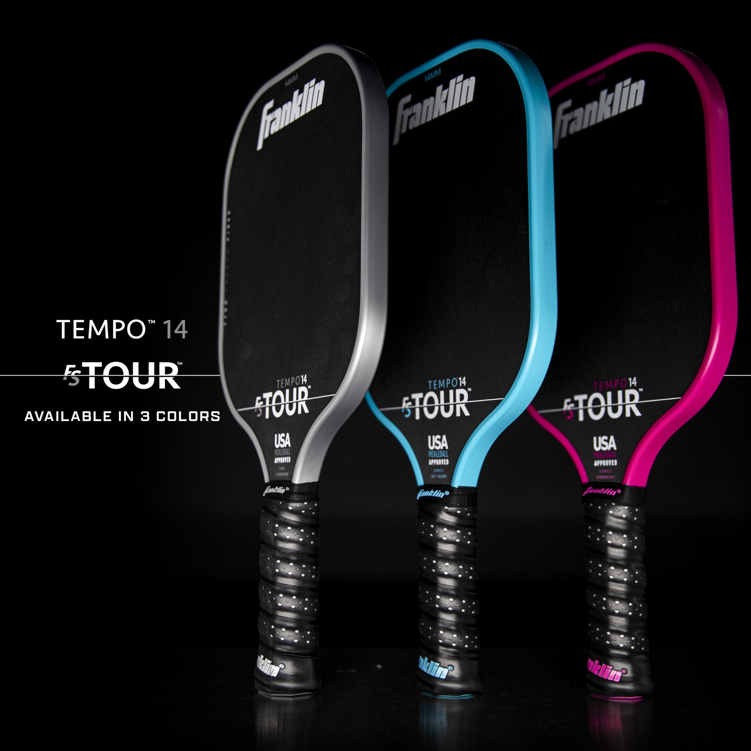 Franklin Sports Paddle Set Ensemble de Raquettes de Pickleball Pro-Série FS Tour Mixte