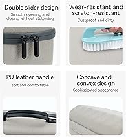 Vista 4 de TAPHET Video Projector Bags & Cases Portable Storage Bag for The Projector EVA Hard Shell Bags Travel Carrying Case Projector Organiser Handbag