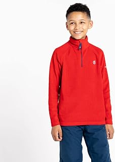 Dare 2b Boy's Freehand 170 G/M² Half Zip Outdoor Active Fleece Jacket, Danger Red, 15-16 Years UK