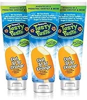 Vista 8 de Tanner's Tasty Paste Ooh La La Orange - Pasta de dientes anticaries con flúor para niños/Pasta de dientes con sabor a vainilla de gran sabor, segura