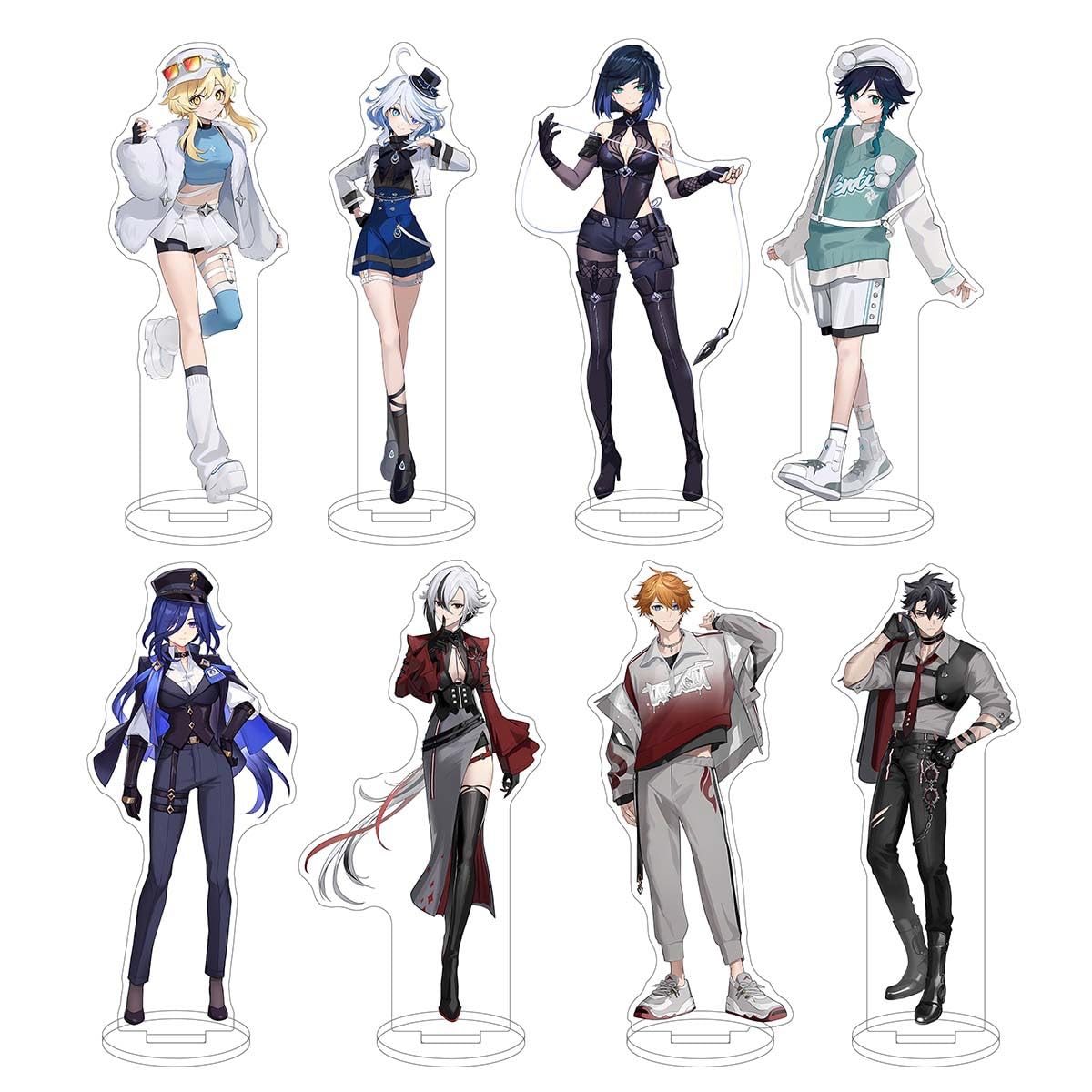 Amazon.co.jp: 原神 アルレッキーノ アクリルスタンド 洋服シリーズ