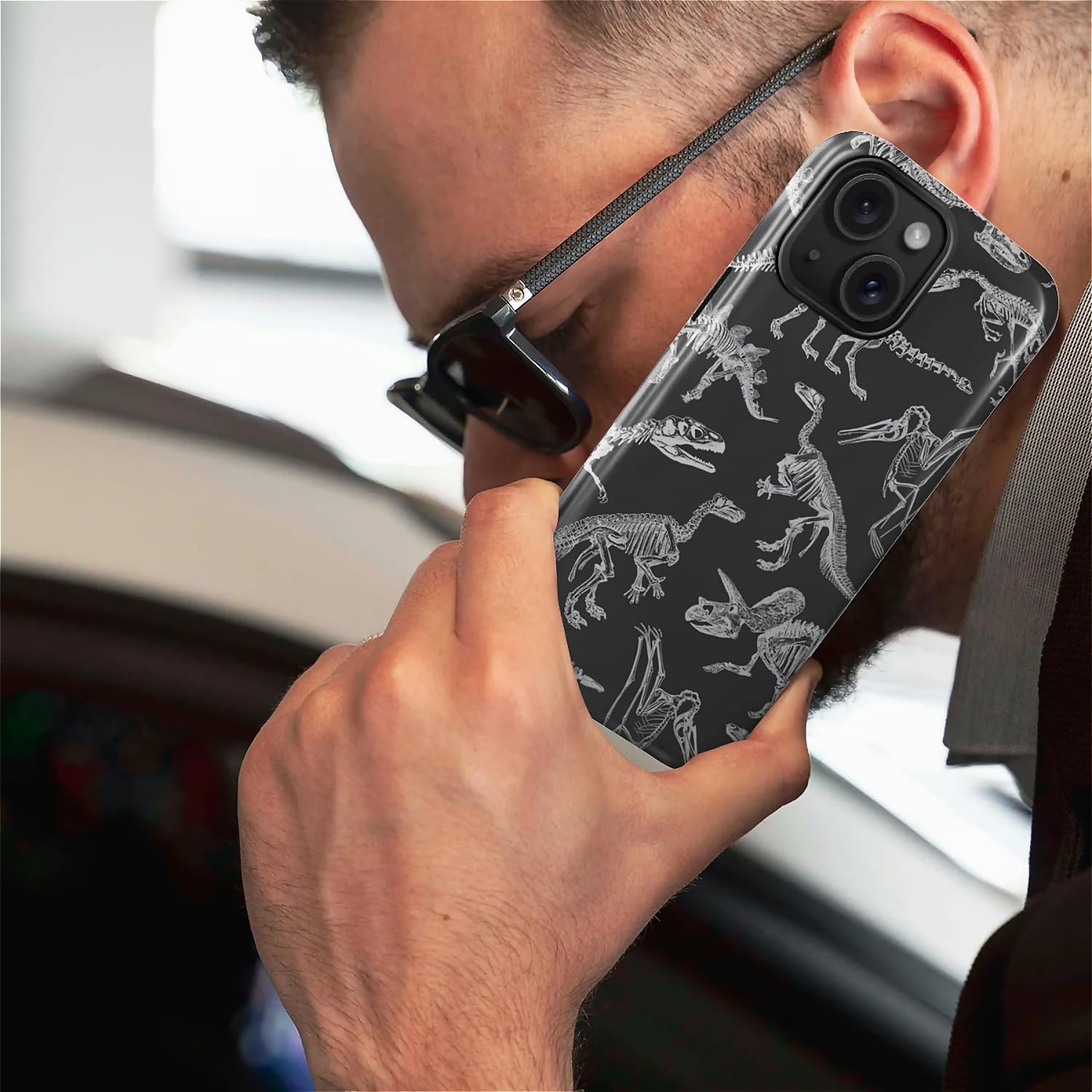 Custodia per iPhone 15 Plus compatibile con MagSafe 2-in-1 lucida All Inclusive Anti Caduta Doppio Strato Protezione Morbido TPU+PC Back Pattern Case per iPhone 15 Plus 6.7 pollici per Ragazzi