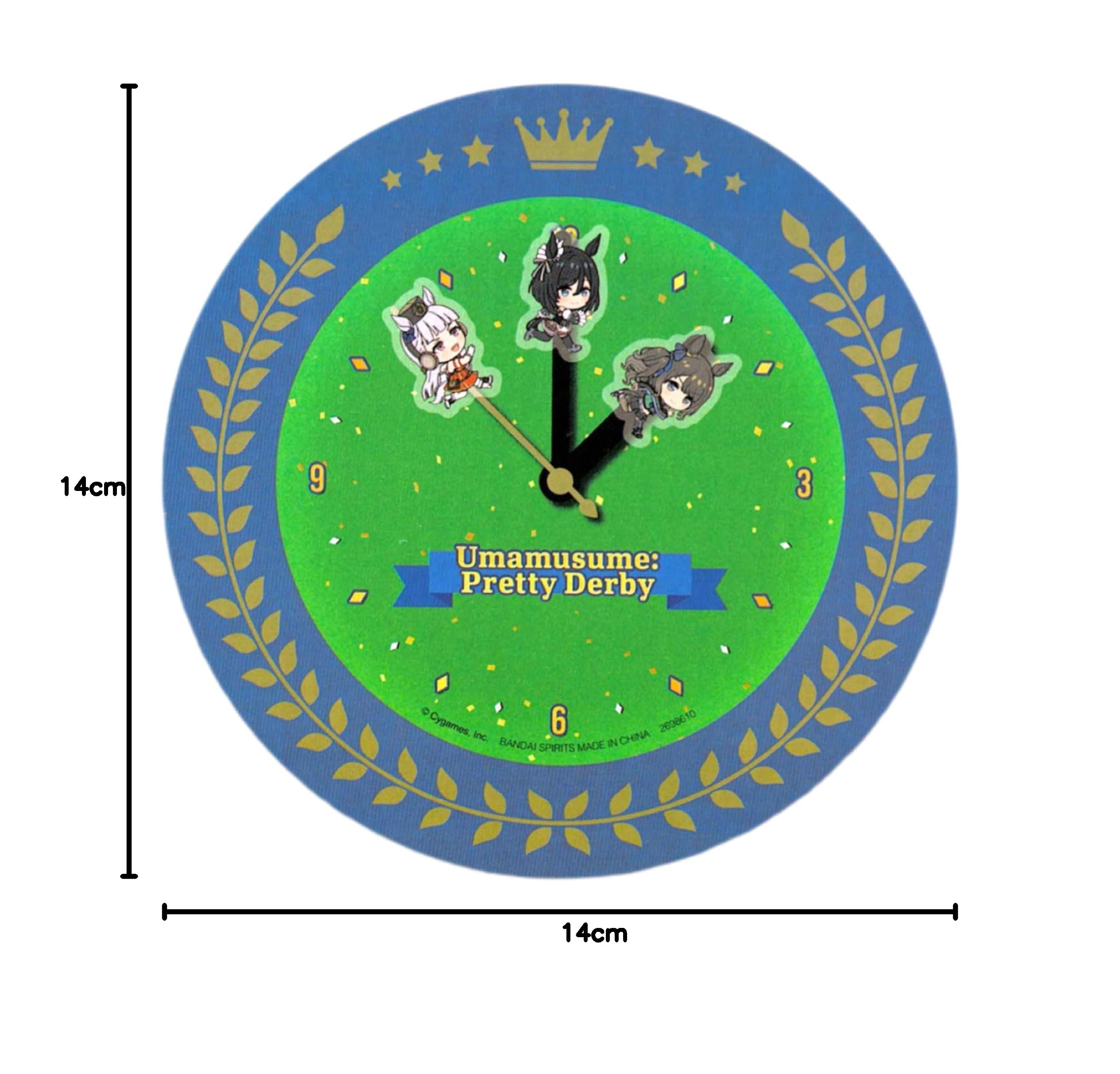ウマ娘　プリティーダービー　置き時計　青 Amazon.co.jp: ウマ娘 プリティーダービー 置き時計 (ブルー) : ホーム