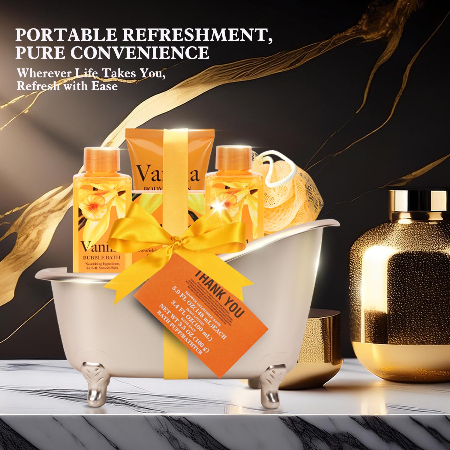 SPA Vanilla 6PCS damski zestaw kąpielowy