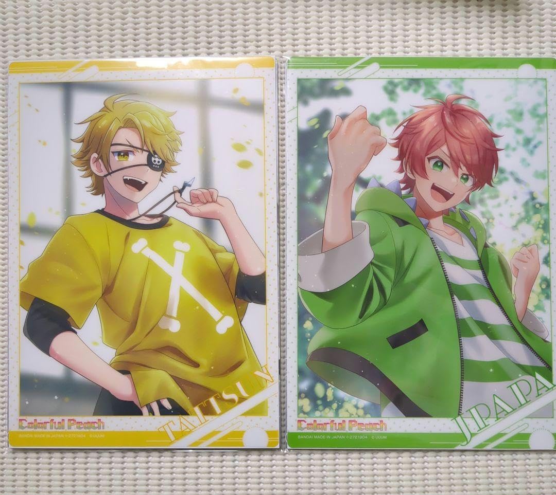 Amazon.co.jp: 2 カラフルピーチ クリアポスター じゃぱぱ たっ