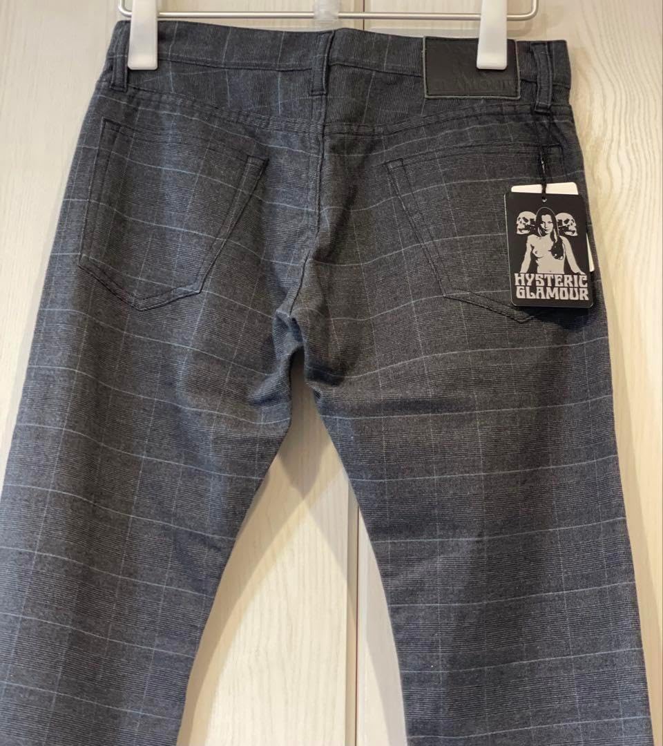 ヒステリックグラマー ツール スラックス グレーチェックS HYSTERIC