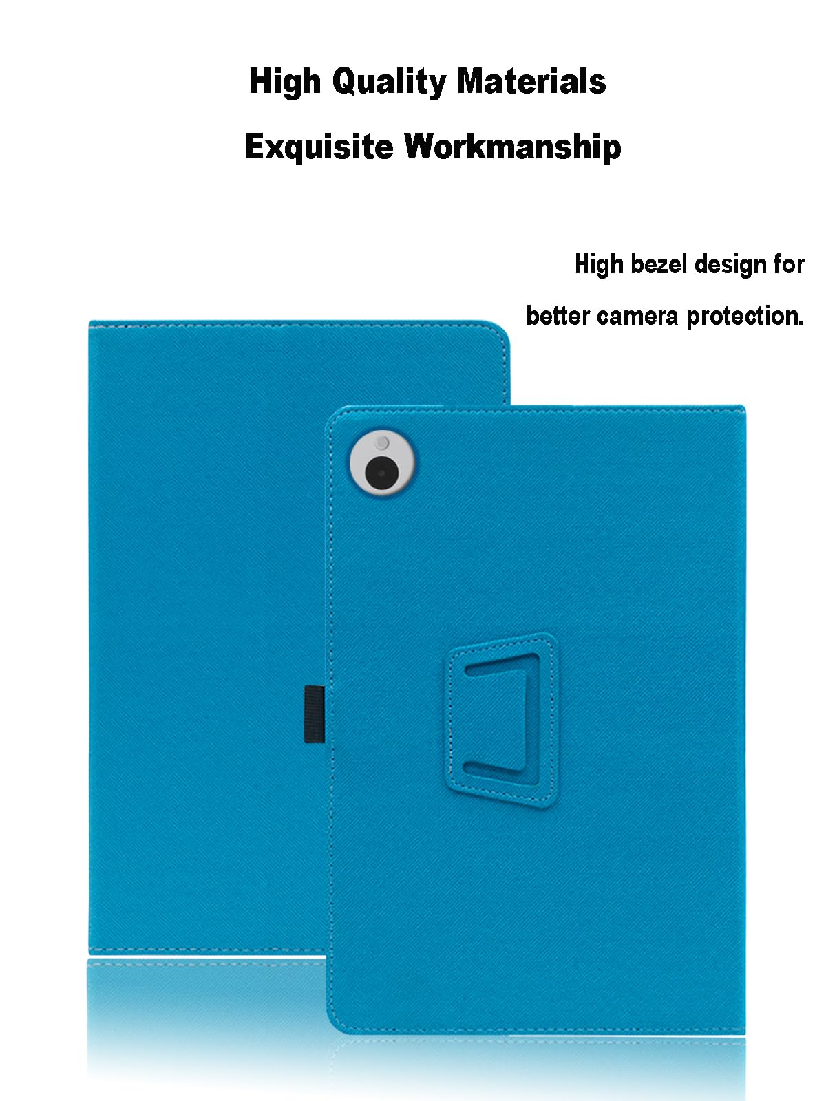 Étui Pour Tablette Wacom MovinkPad 11 11,5", étui De Protection Pliable Avec Support De Stylet Et Dragonne, Protection Complète (bleu Clair