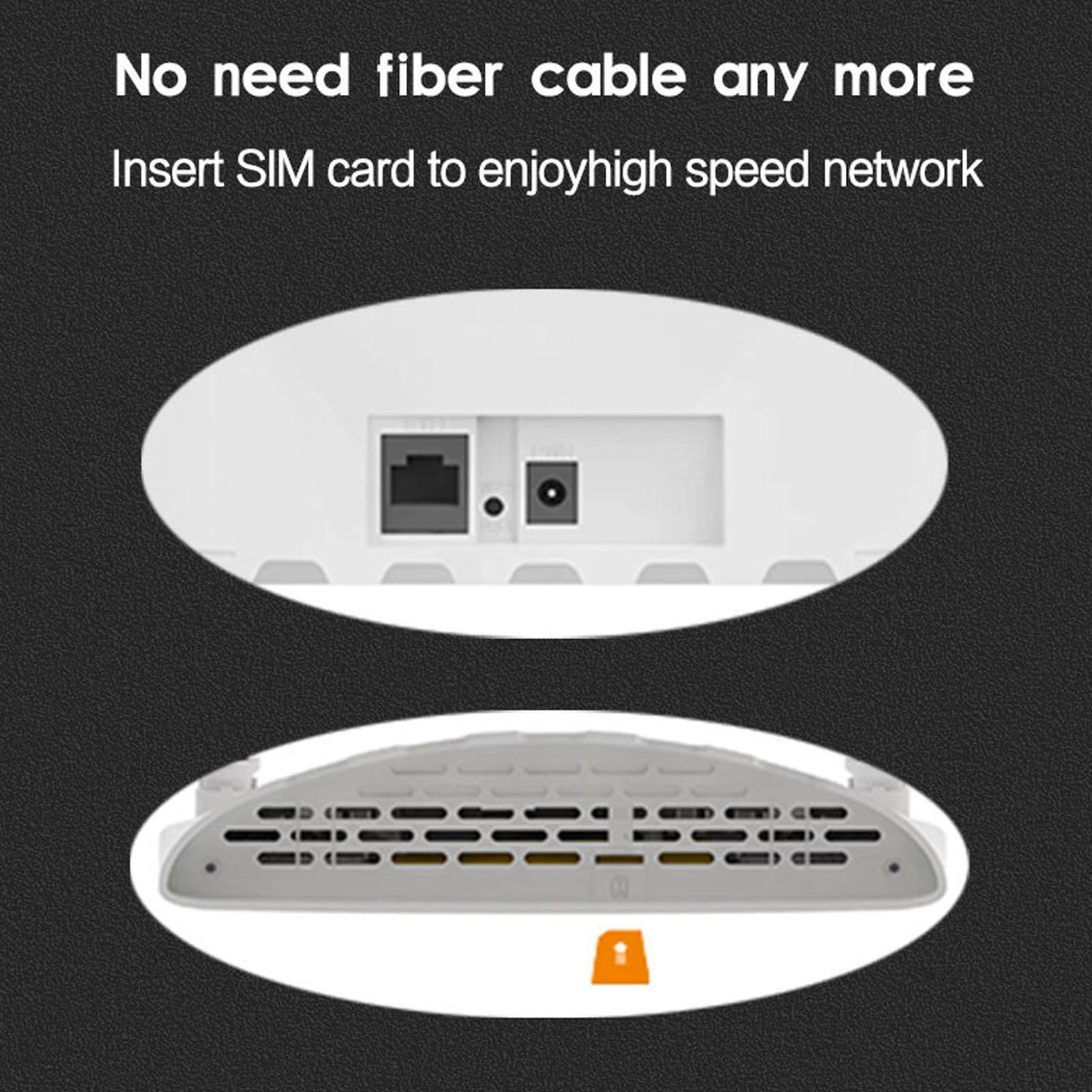 Router Komórkowy, Przenośny 4G Odblokowany Podróżny WiFi MiFI, Mobilny Hotspot o Szybkości 150 Mb/s, Połączenie z Maksymalnie 20 Urządzeniami, Bateria 2100 MAh do (Standardowa