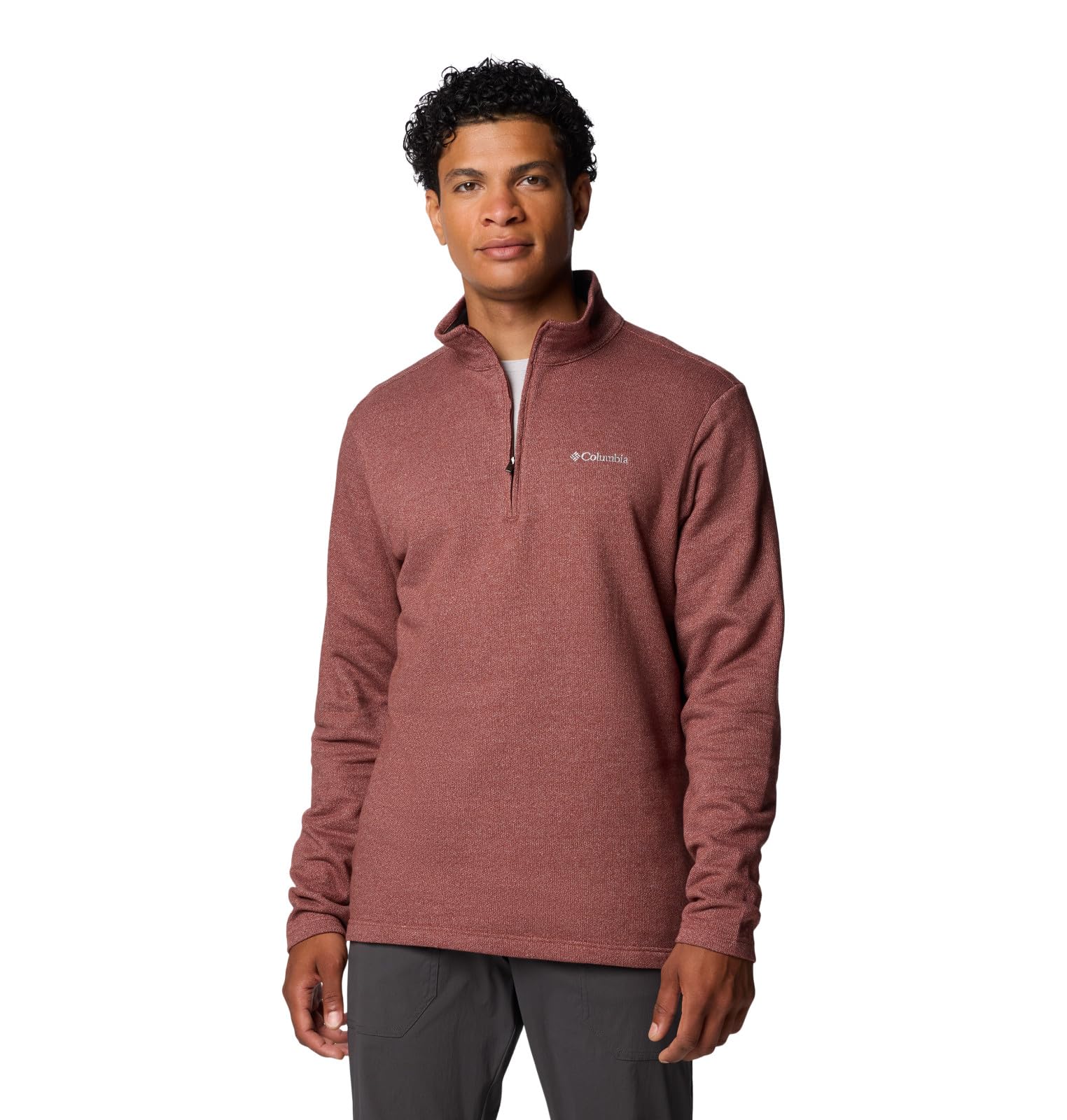 Columbia Men's Big Great Hart Mountain III Big &amp; Tall Half Zip