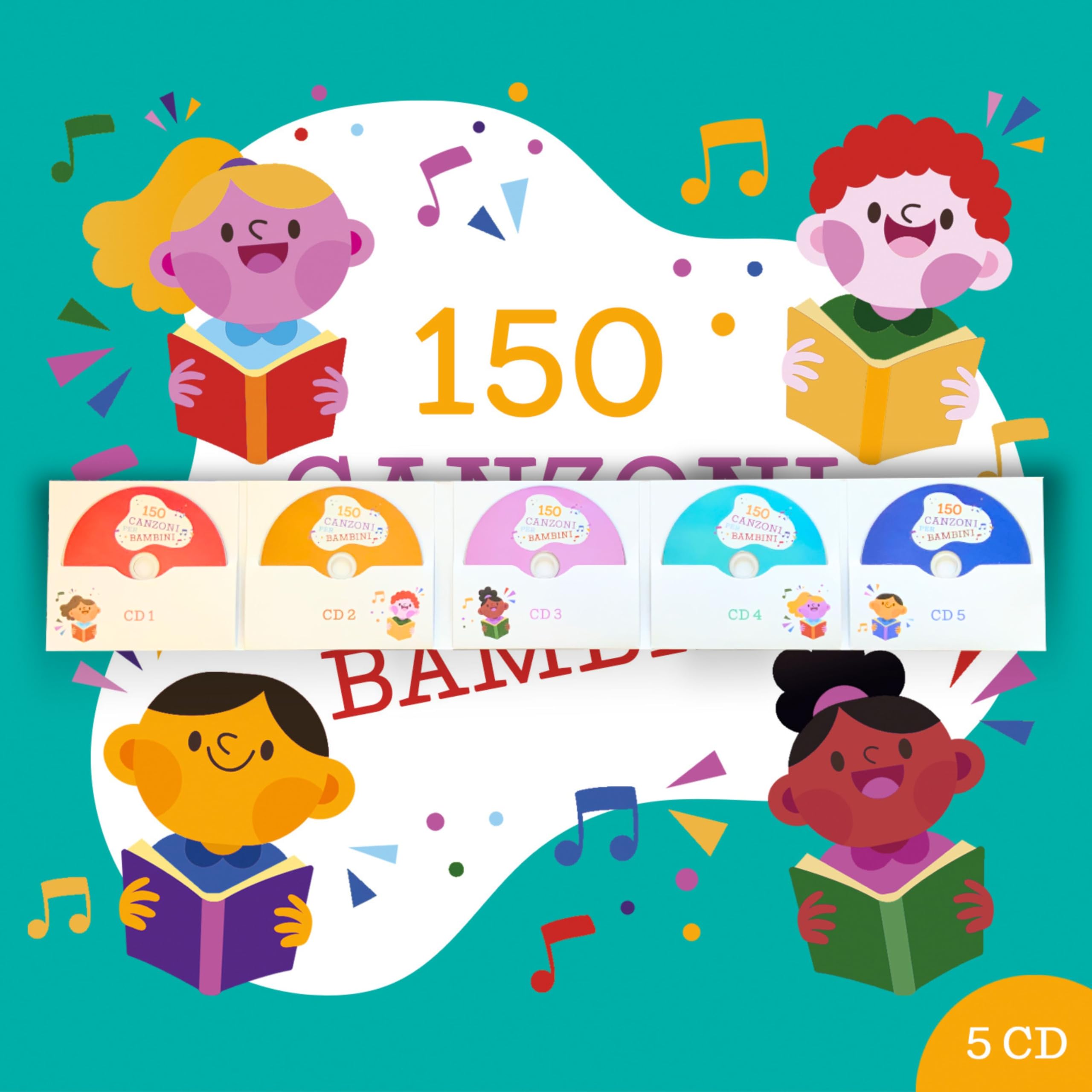 150 canzoni per bambini - Le più belle di sempre