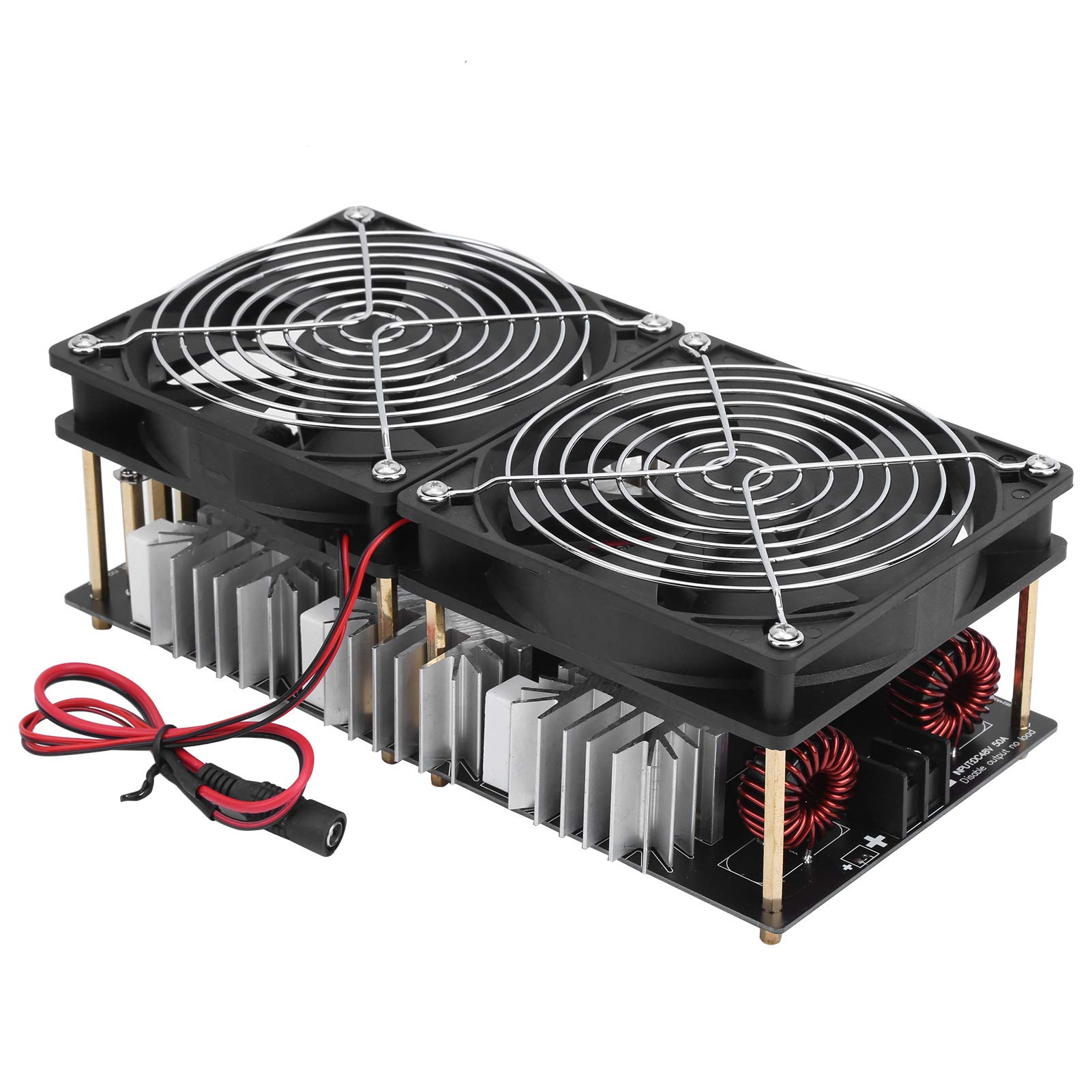 FTVOGUE Modulo di Riscaldamento a Induzione Modulo di Riscaldamento Ad Alta Frequenza 2500W con Anello in Rame e Ventola di Raffreddamento Design Compatto per di Metalli Utenti di Officine di