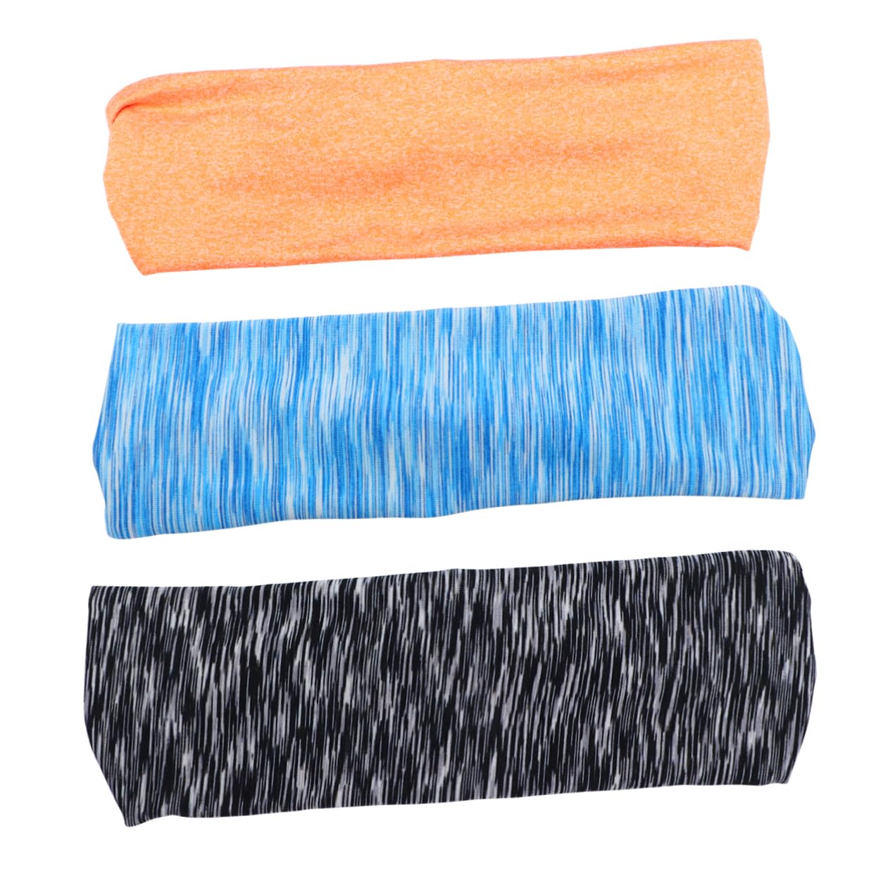 TOYANDONA Fascia Da Yoga Allenamento Sport Tessuto Elastico Fascia Traspirante Donna Fascia Atletica Sudore Fasce Per Lo Yoga Canda Per Elastici Esecuzione Della Fascia