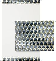 Vista 6 de Paper Junkie Carpetas colgantes geométricas, tamaño carta (11.75 x 9 pulgadas), paquete de 12, menta, rosa polvoriento y azul oscuro, carpetas