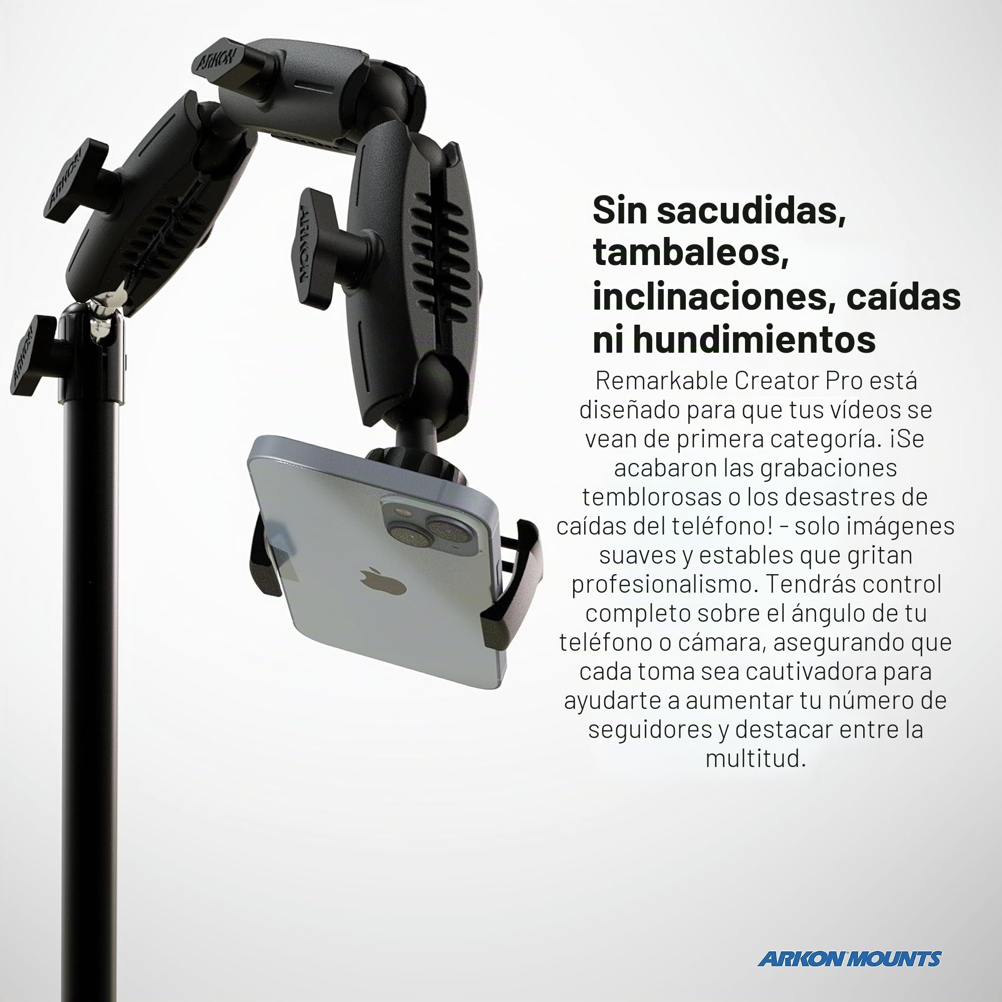 Arkon Soporte Escritorio Mesa de Cocina para Streaming