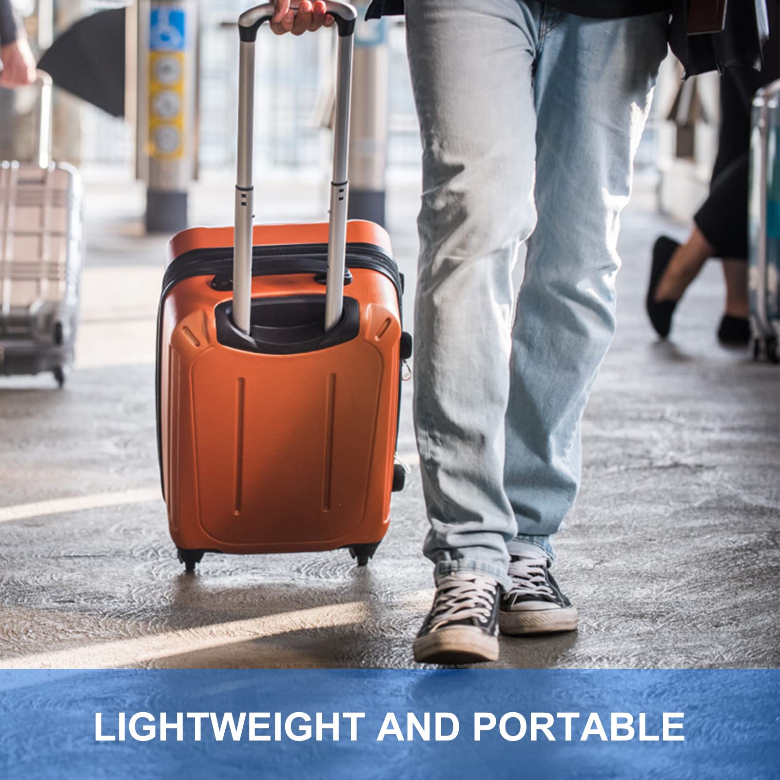 TSA Blocco Password A 3 Cifre Filo Di Acciaio Blocco Di - Foto 8