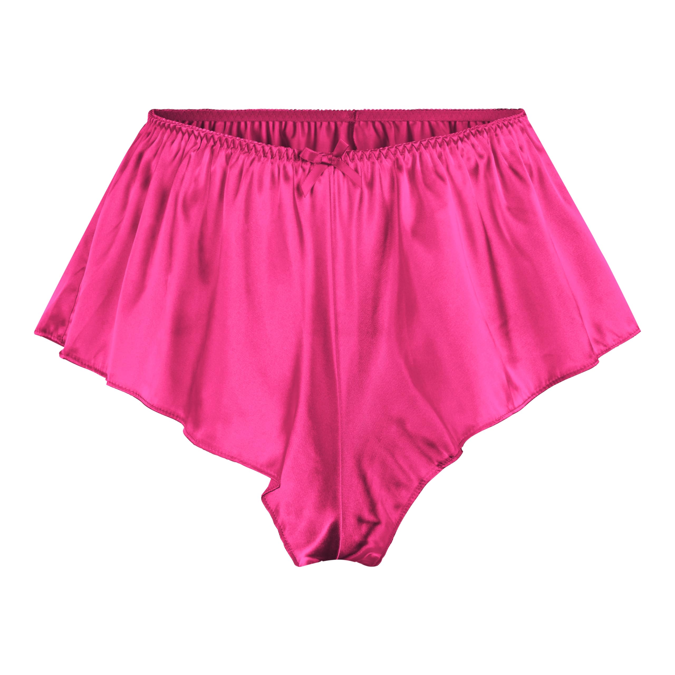 SatiniWomen's Satin Fluted French Skirt Shorts Knickers Briefs Panties