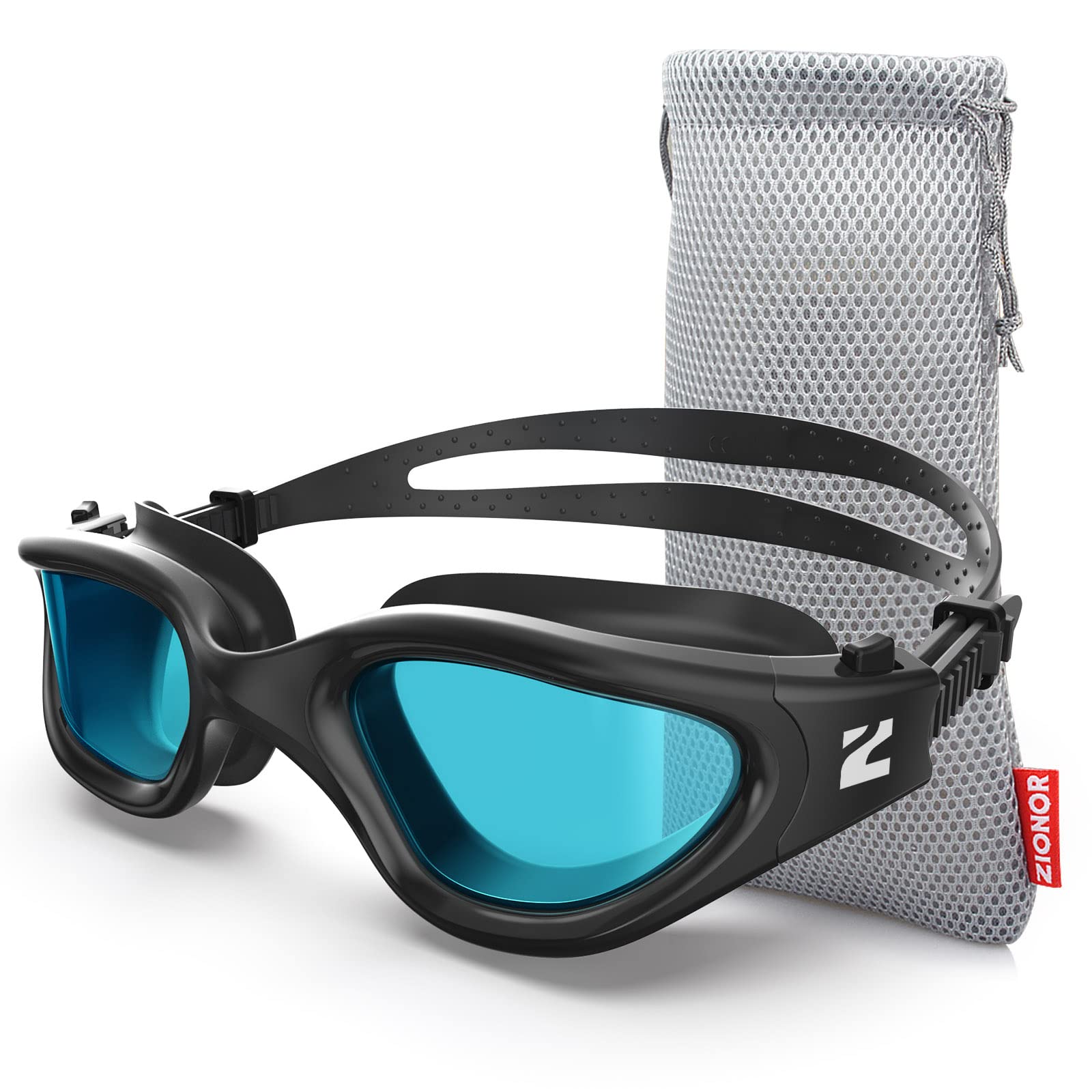 ZIONOR Occhiali da nuoto G1SE occhialini da nuoto per uomo e donna con protezione UV anti appannamento comfort professionale