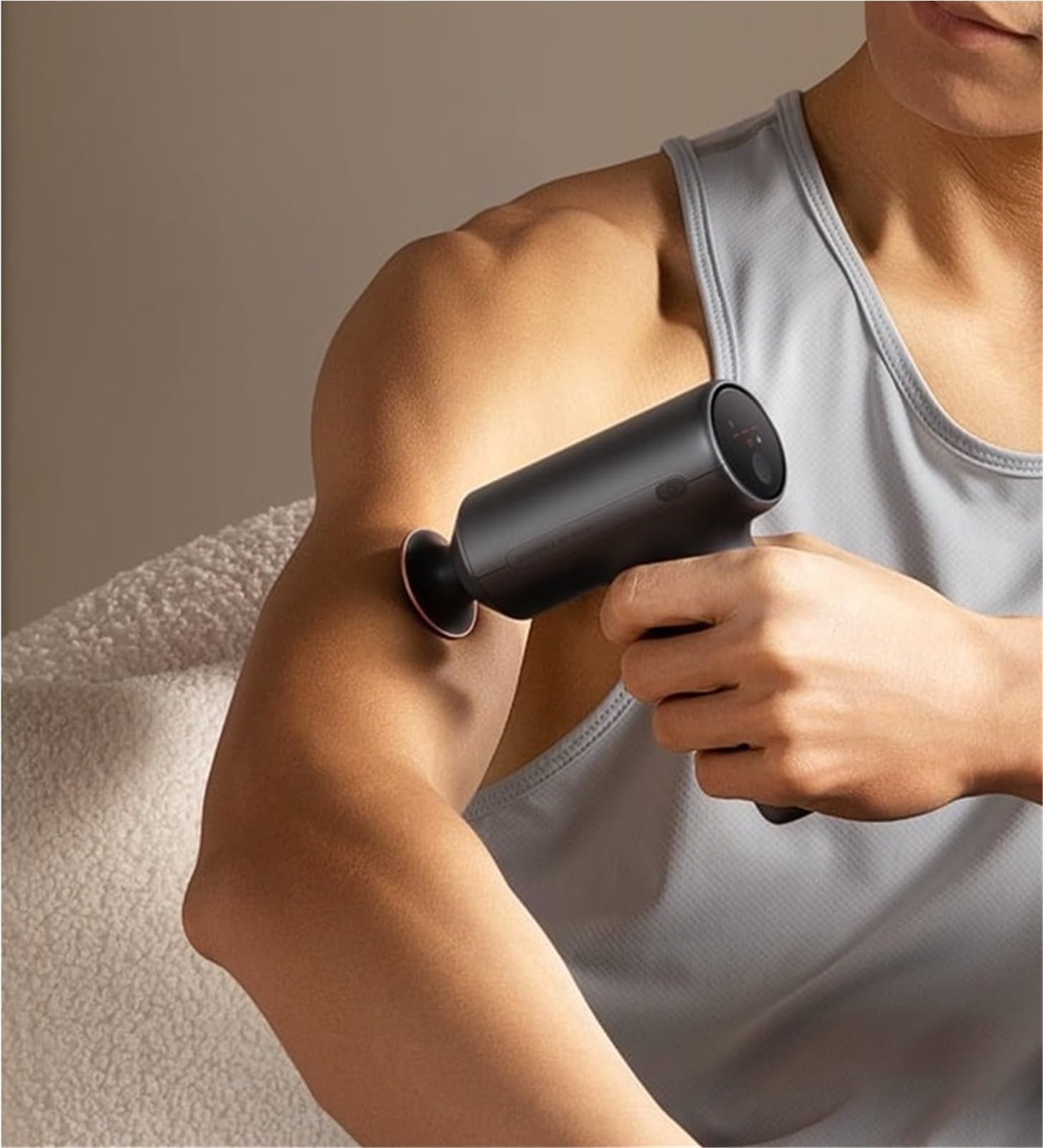Pistola de Masaje, Fascia Gun H3 Mini Masaje Muscular Masajeador Portátil para Relajación Muscular